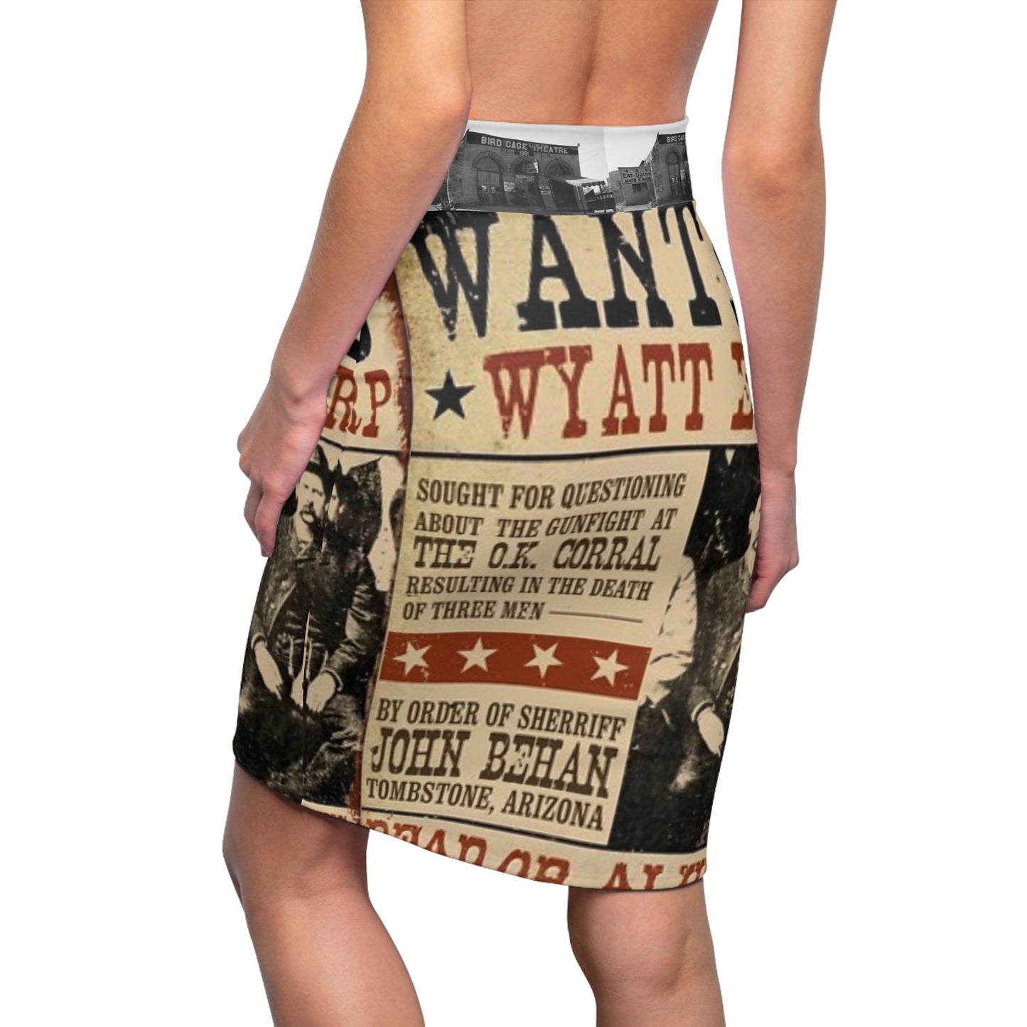 Wanted Earp- Womens skirt
