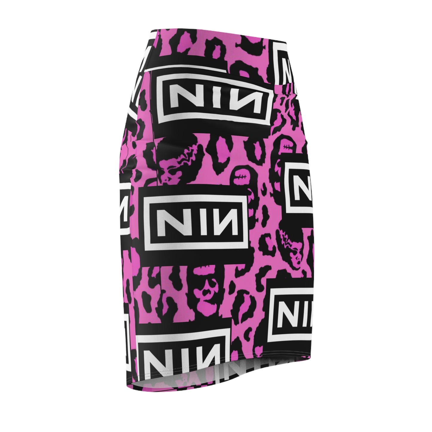 NIN print Womens skirt