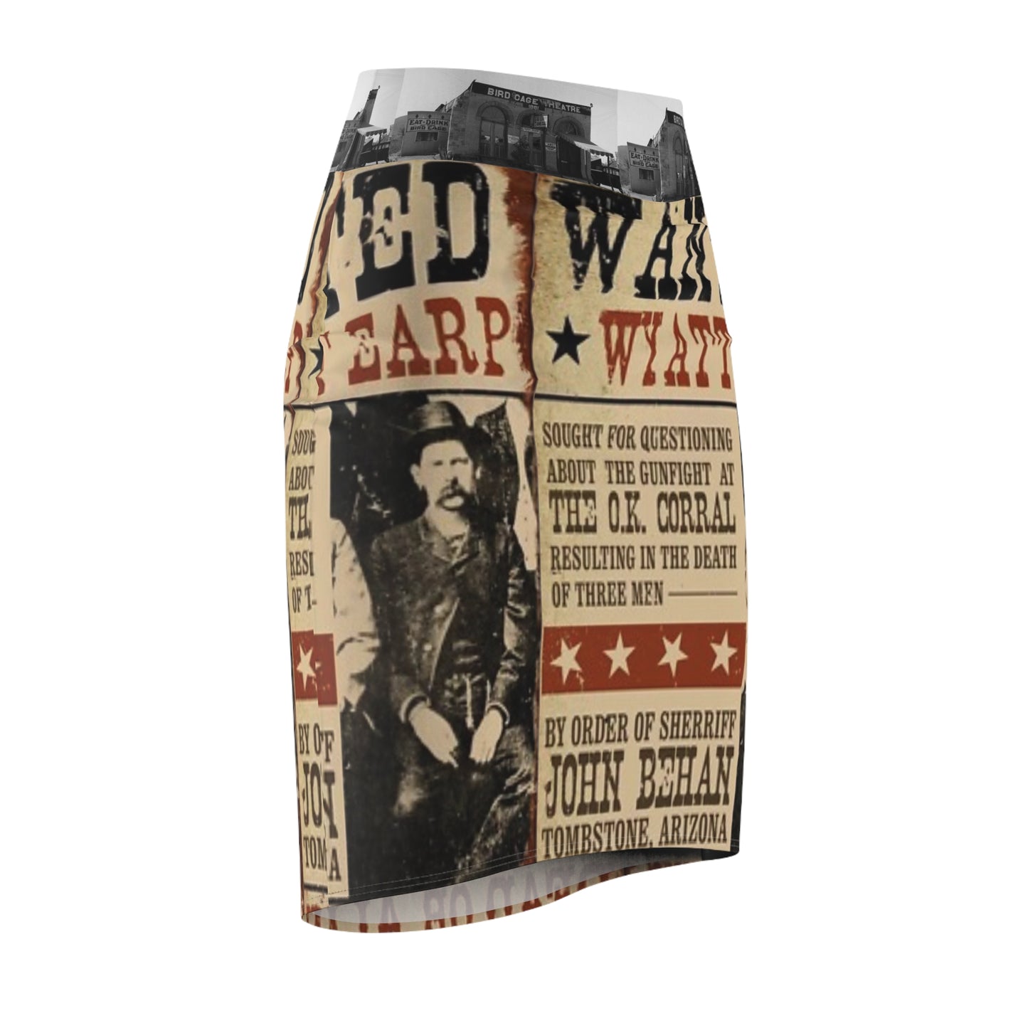 Wanted Earp- Womens skirt