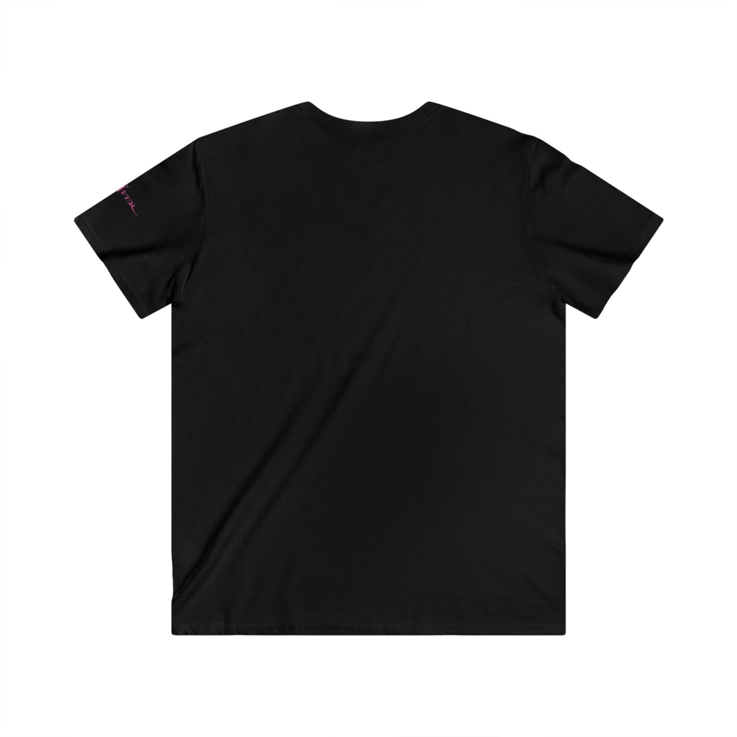 Mens Zombie Fitted V-Neck Short Sleeve Tee
