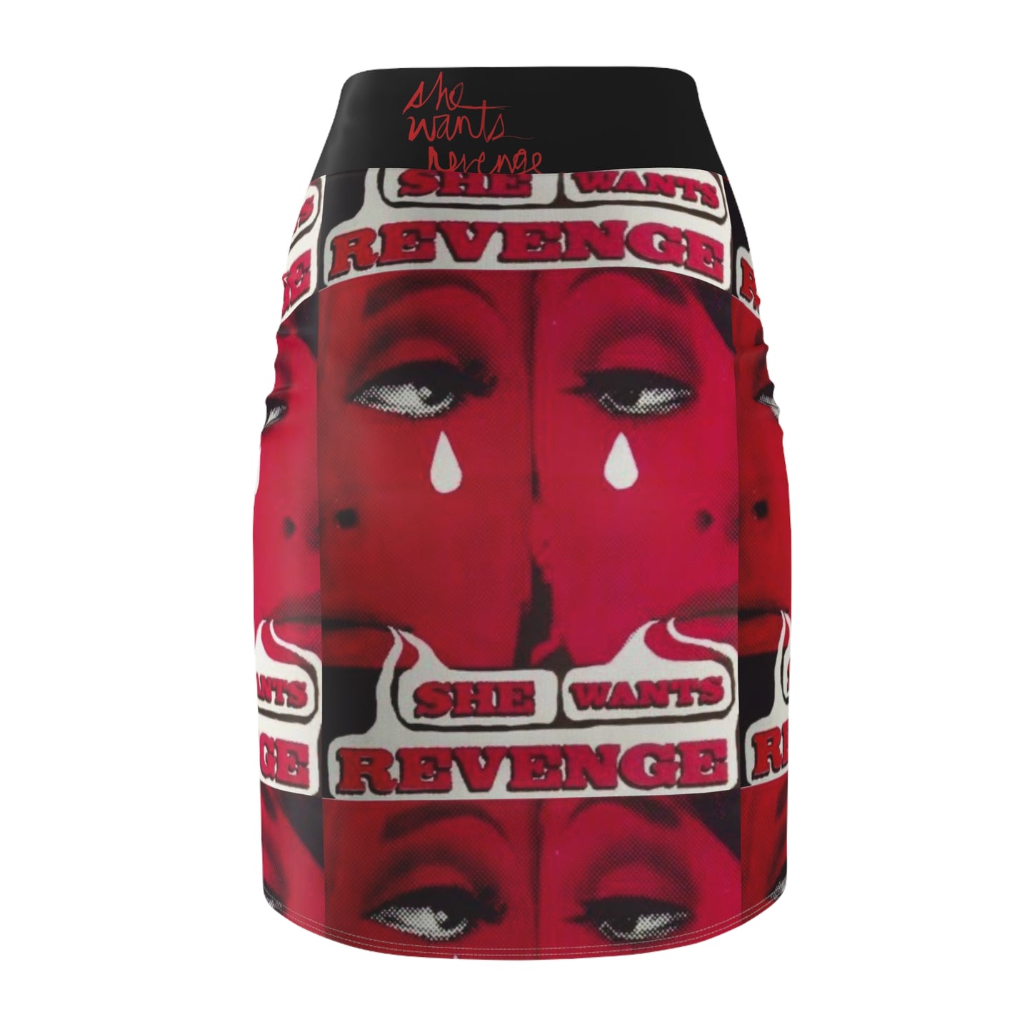 Blood Drip She wants Revenge Womens skirt