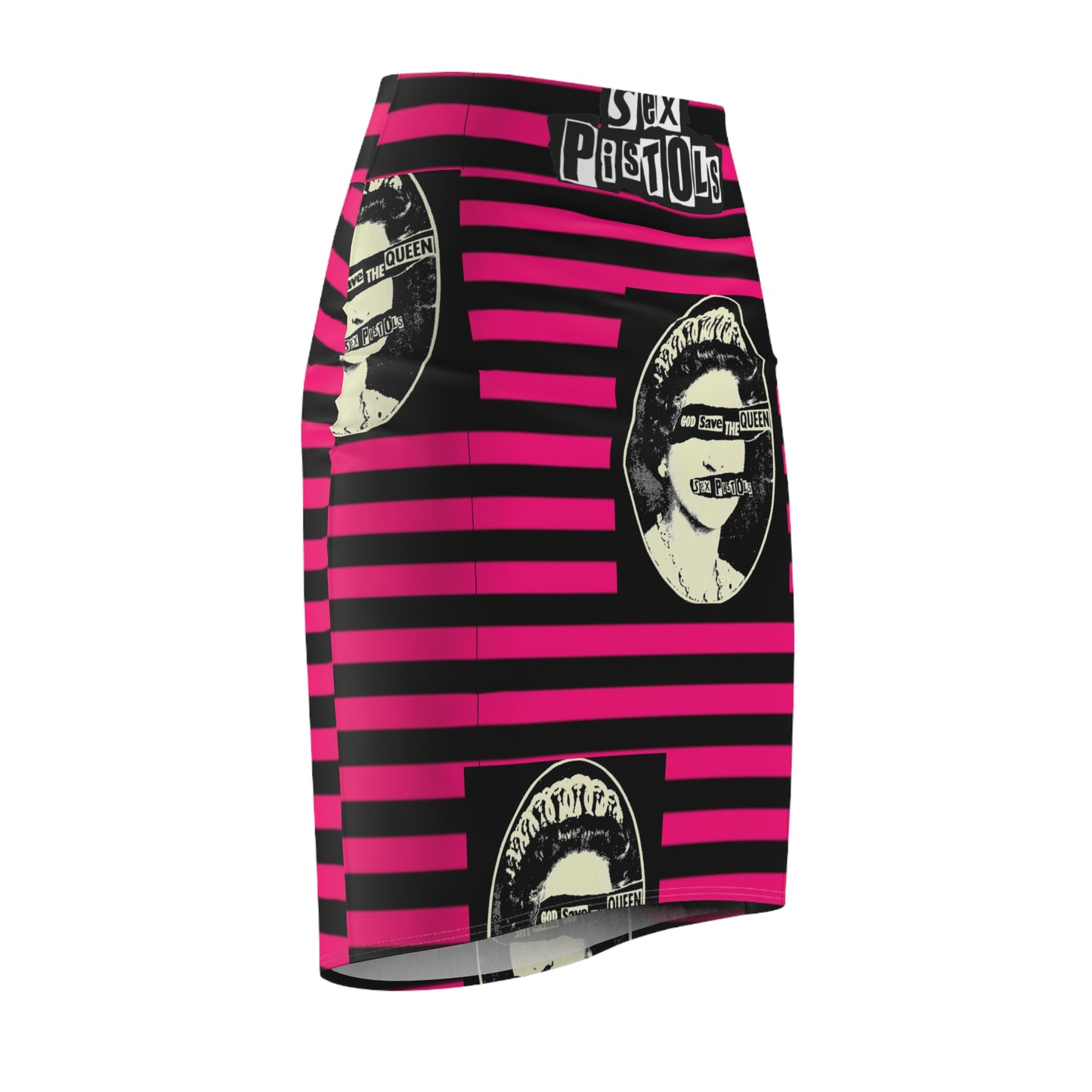 Stripped God Save Womens skirt