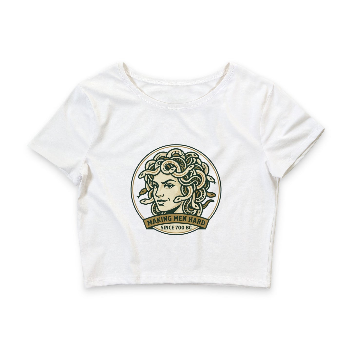 Medusa- Making Men Hard Women’s Crop Tee