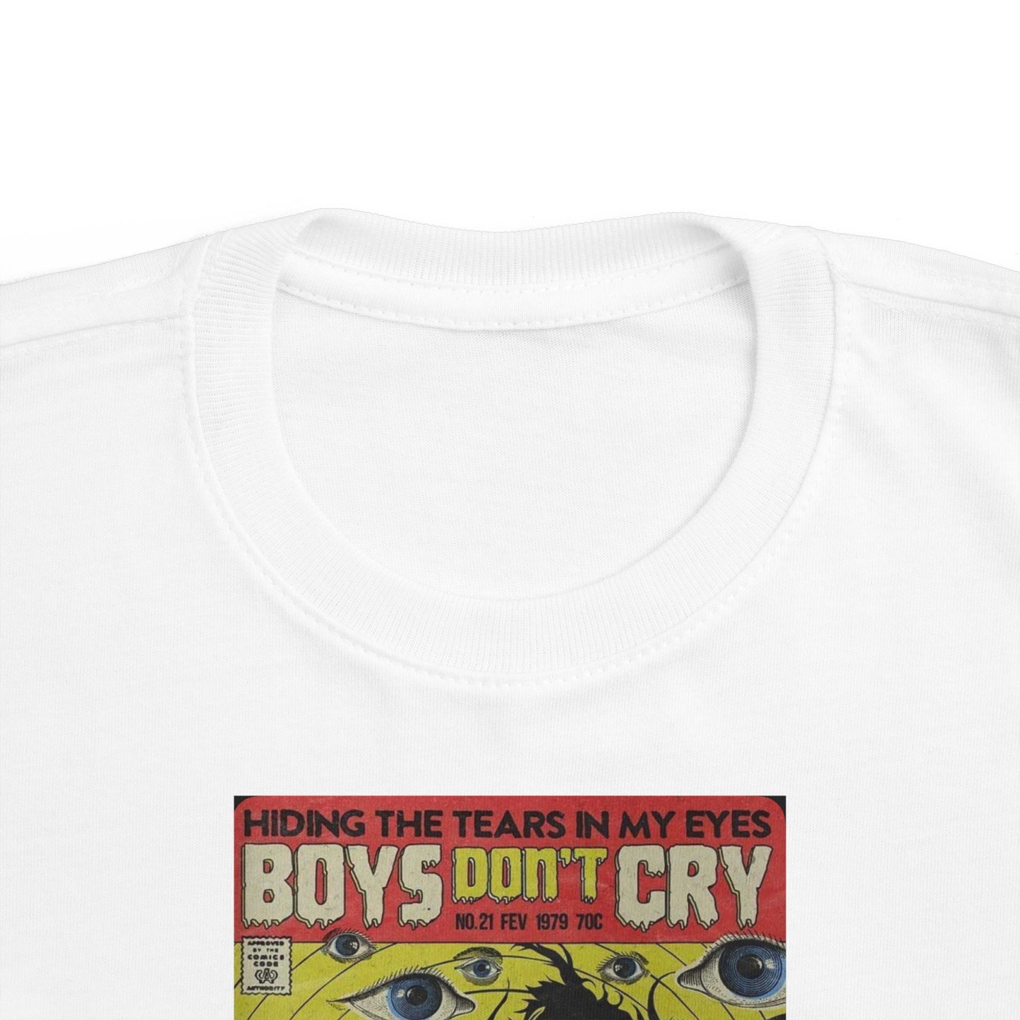 Boys Dont Cry Toddler  Jersey Tee