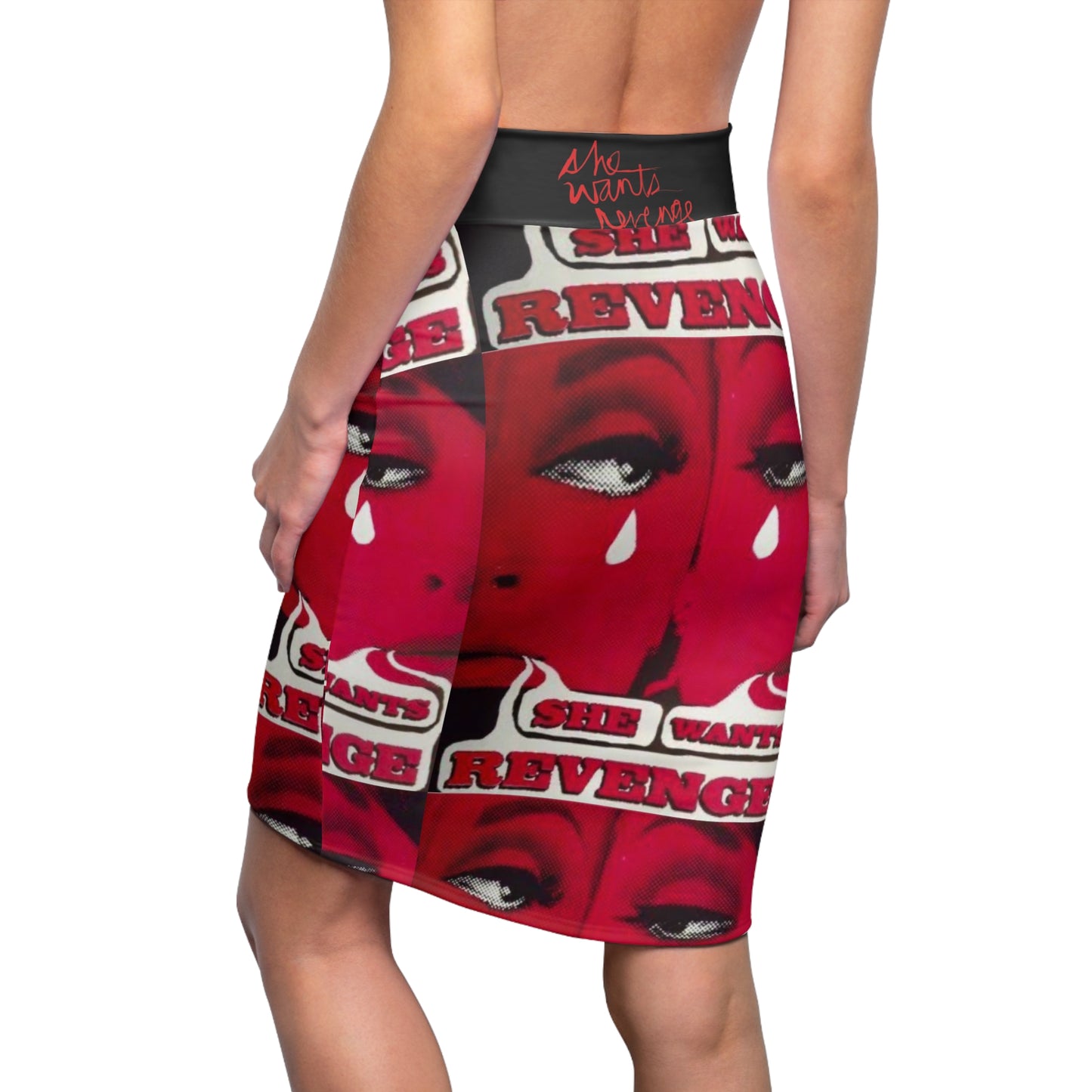 Blood Drip She wants Revenge Womens skirt