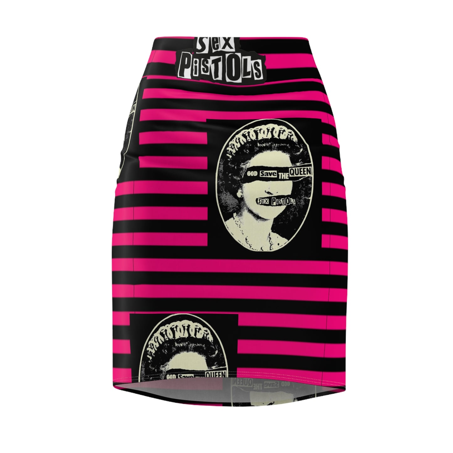 Stripped God Save Womens skirt