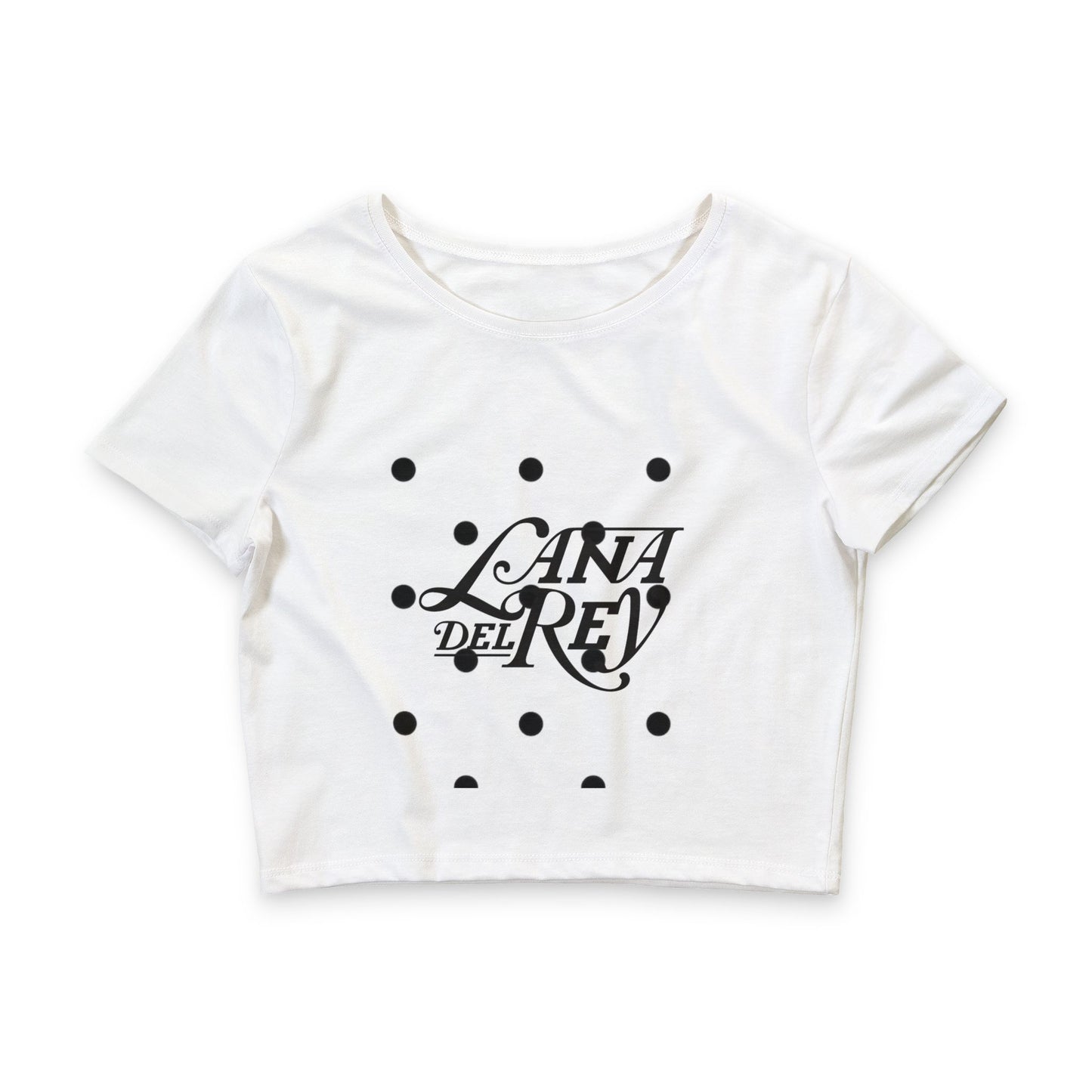 Polka Dot Lana Women’s  Crop Tee
