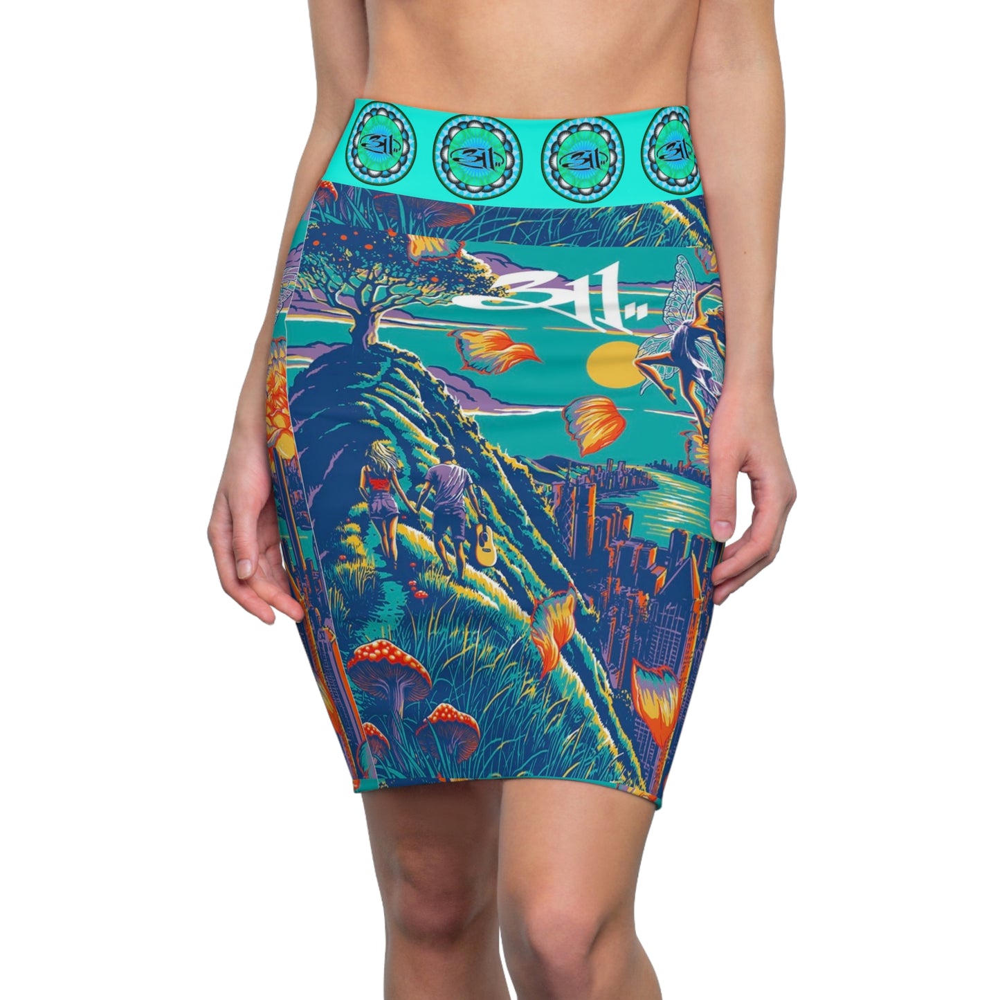 psychedelic rock   Womens skirt