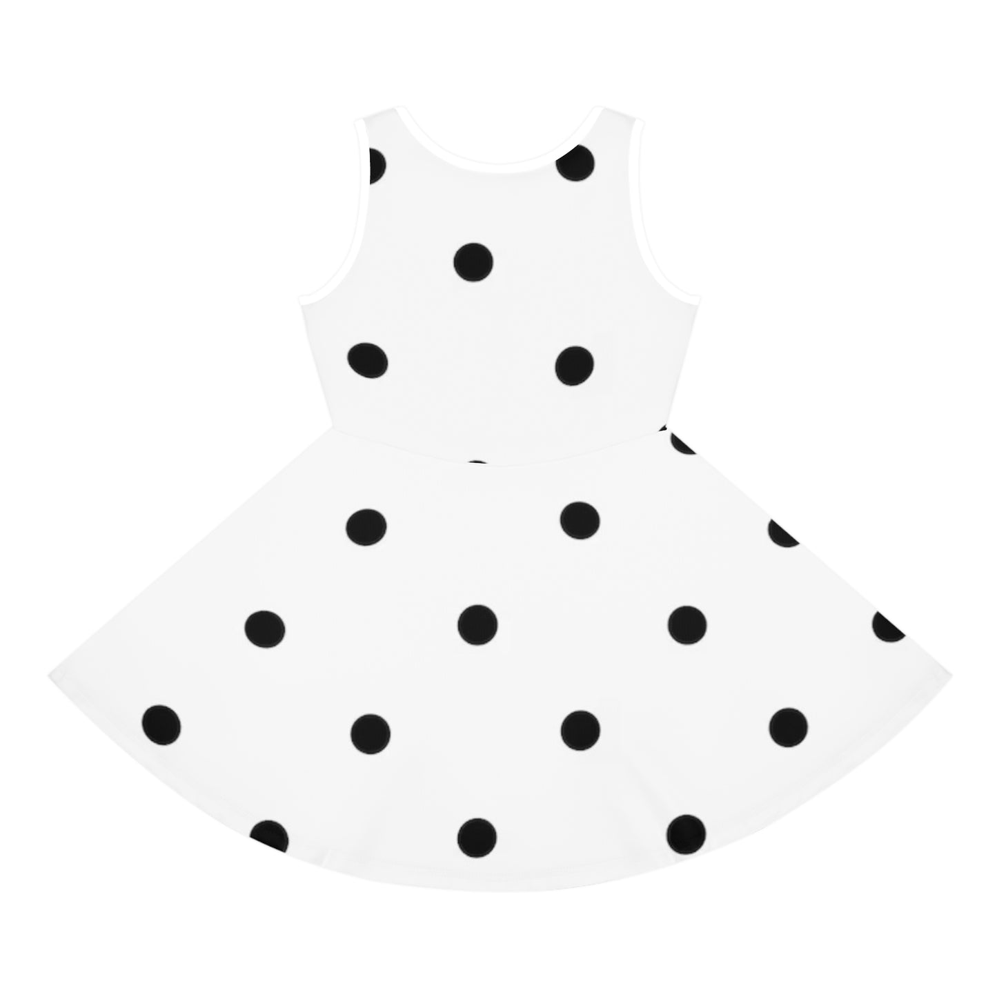 Polka dot Lana Girls Sleeveless Sundress