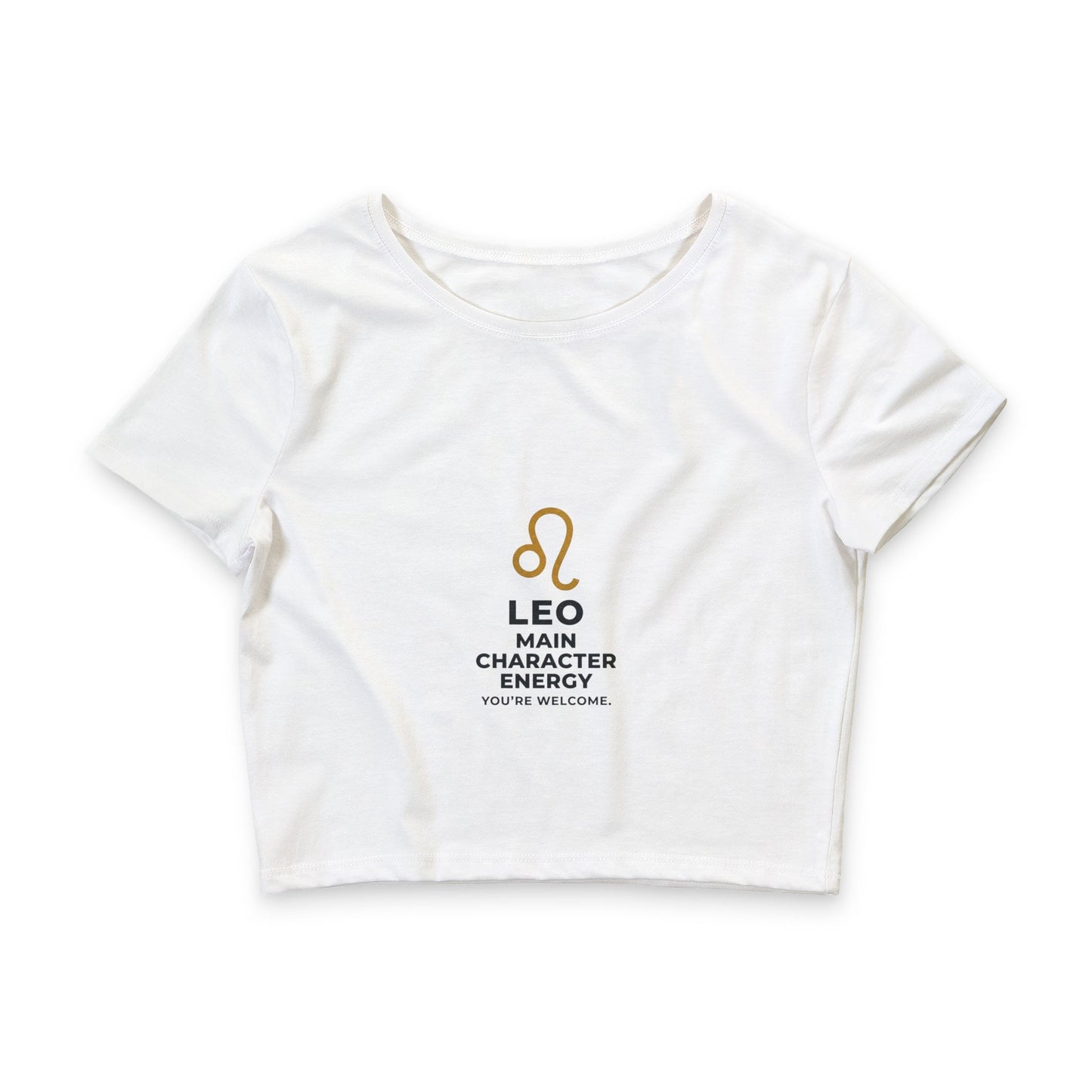 Copy of Zodiac Energy Collection: Leo- Women’s  Crop Tee