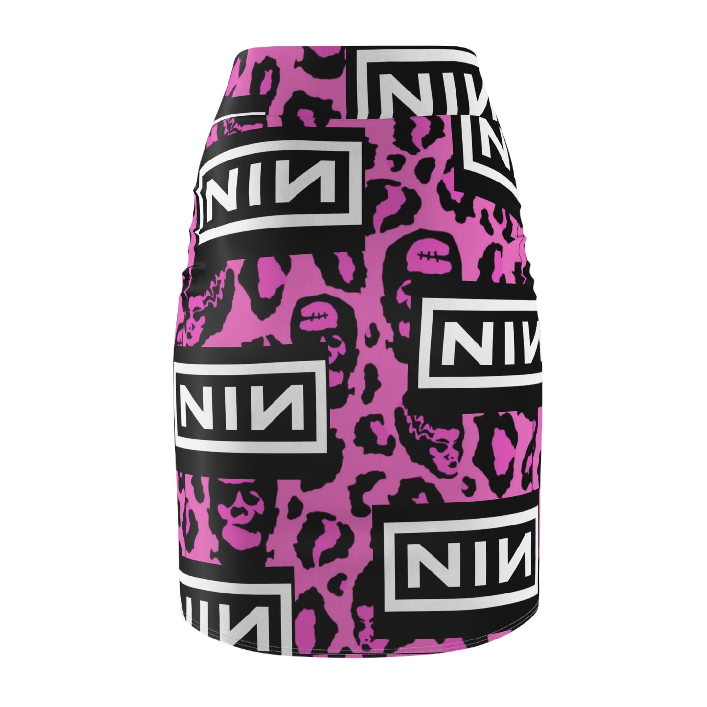 NIN print Womens skirt