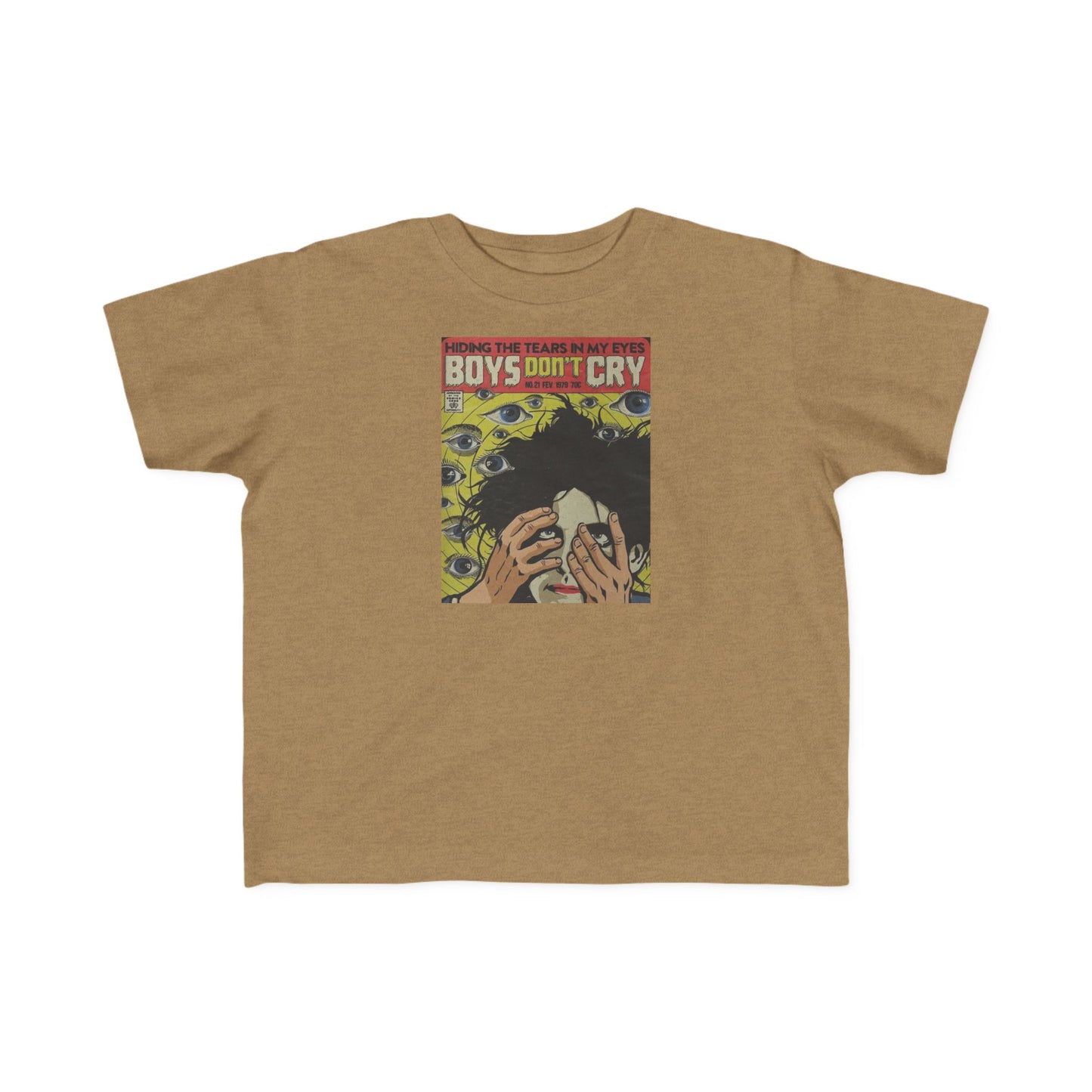 Boys Dont Cry Toddler  Jersey Tee