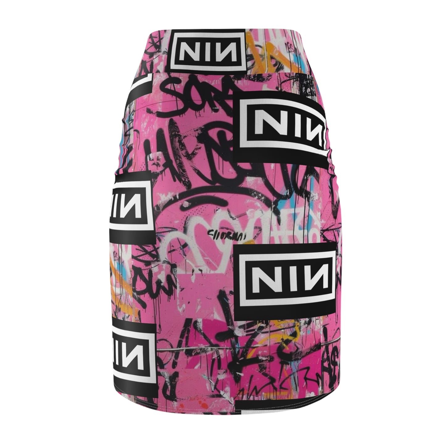 NIN Graffiti  Womens skirt