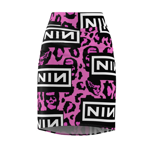 NIN print Womens skirt
