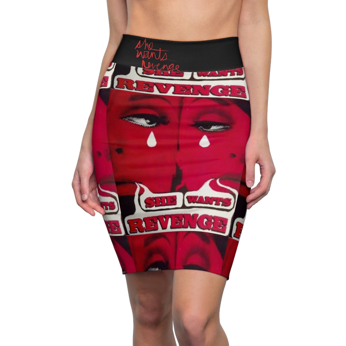 Blood Drip She wants Revenge Womens skirt