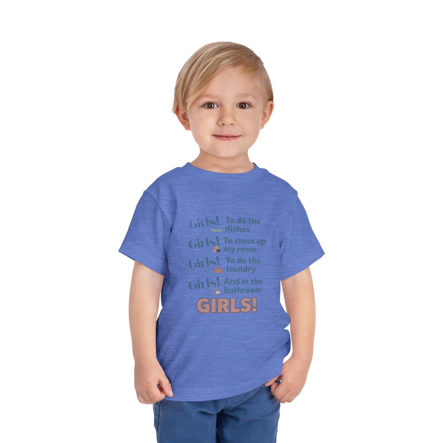 Girls- To clean up my Room- Toddler Short Sleeve Tee