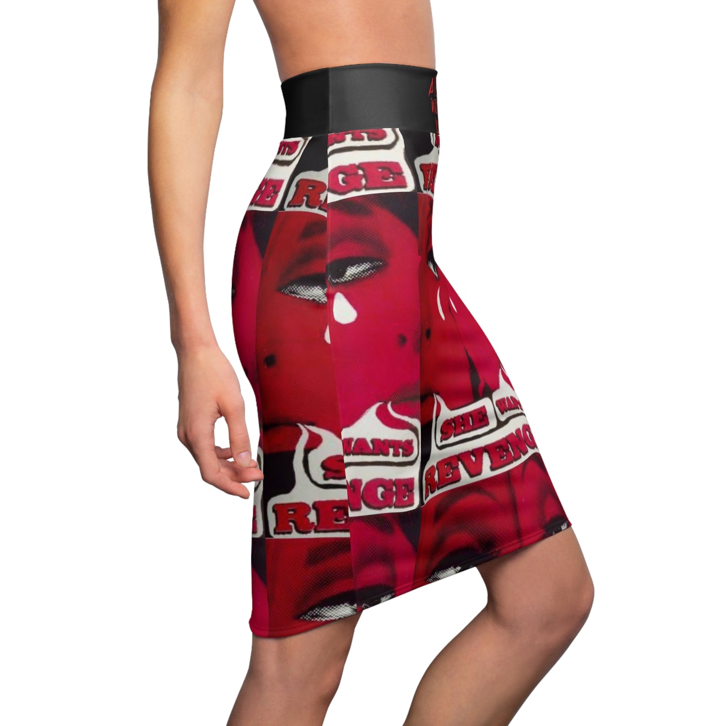Blood Drip She wants Revenge Womens skirt