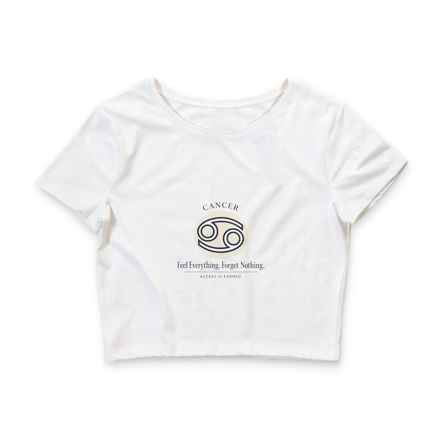 Zodiac Energy Collection: Cancer- Women’s  Crop Tee