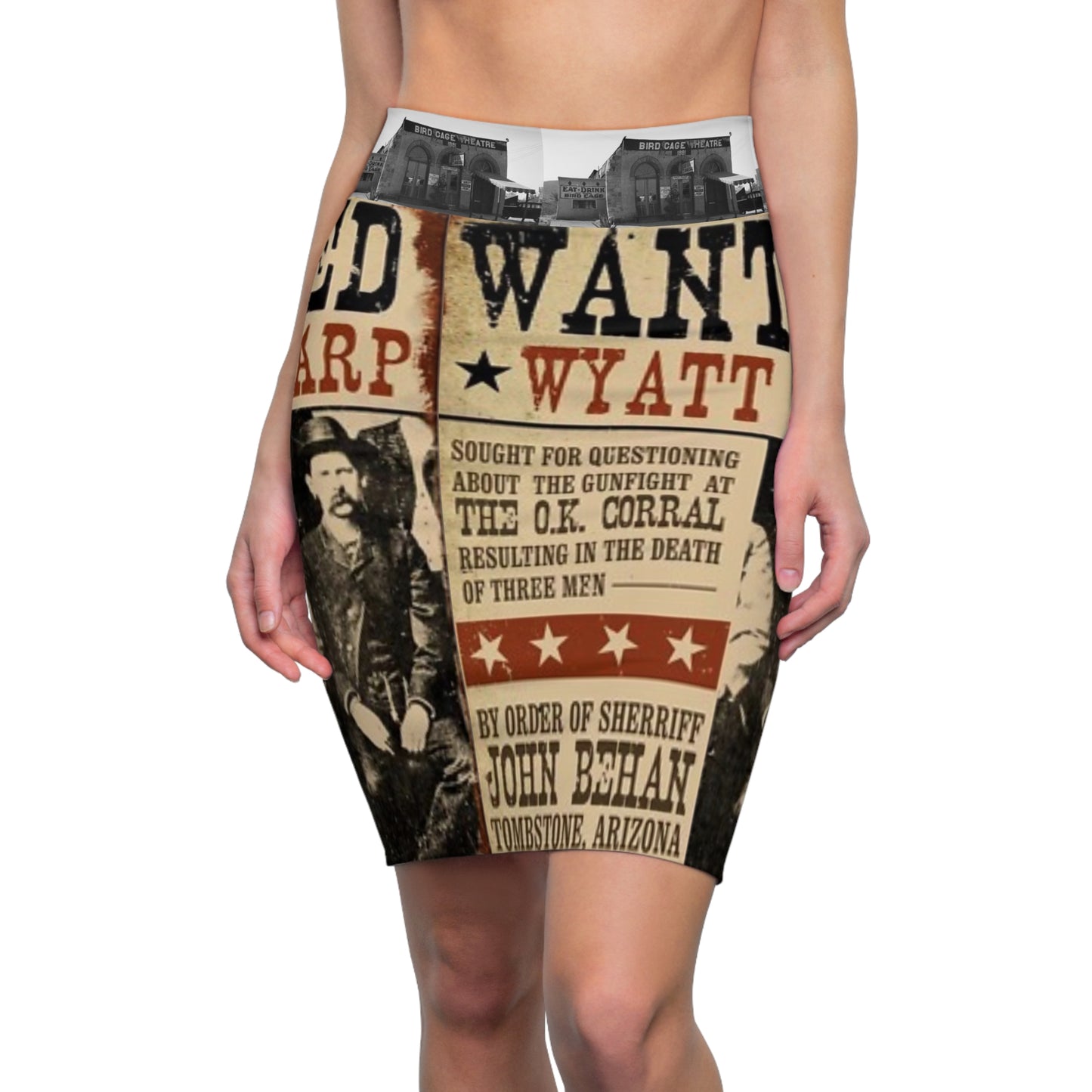 Wanted Earp- Womens skirt