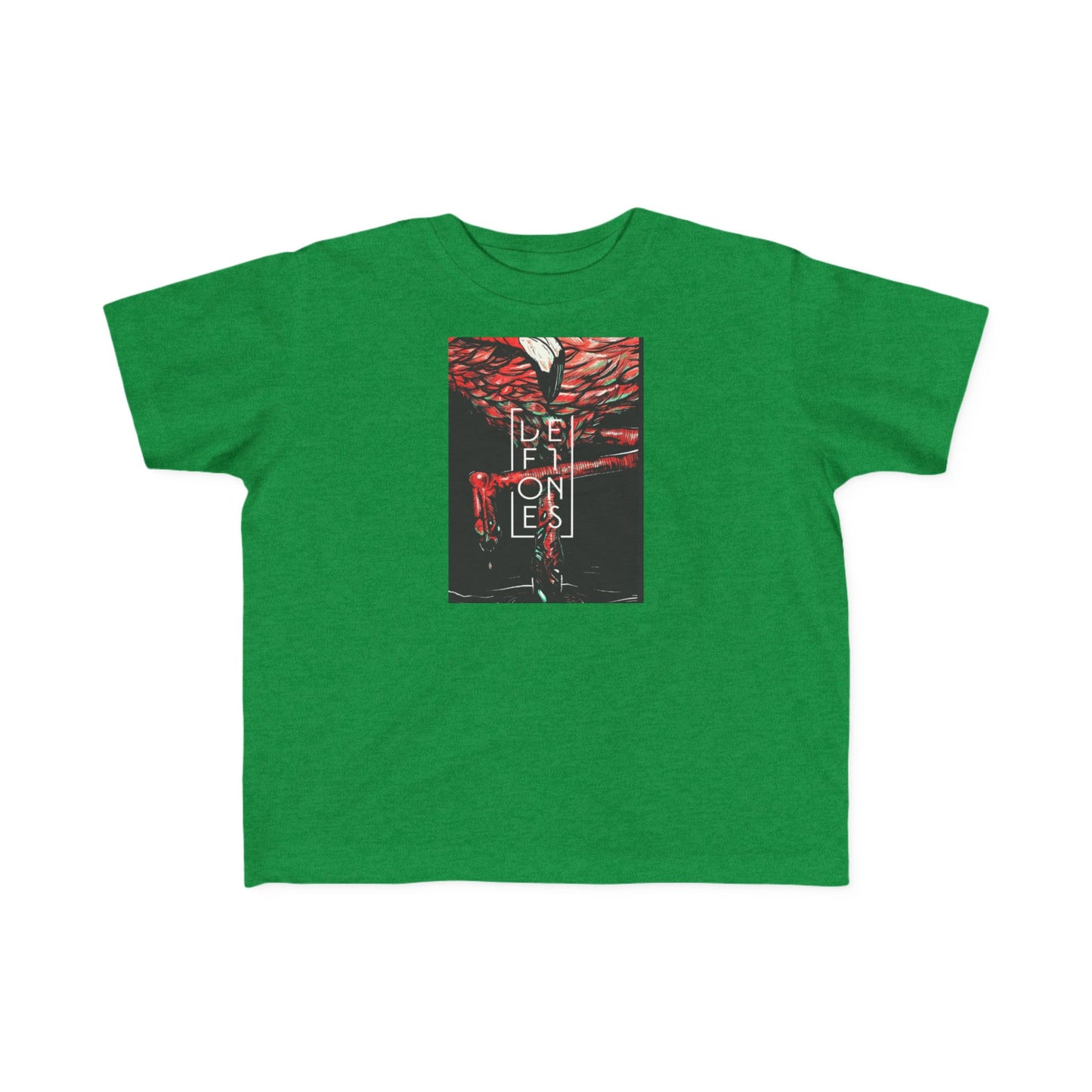 Flamingo Band Shirt for Toddlers- Jersey Tee