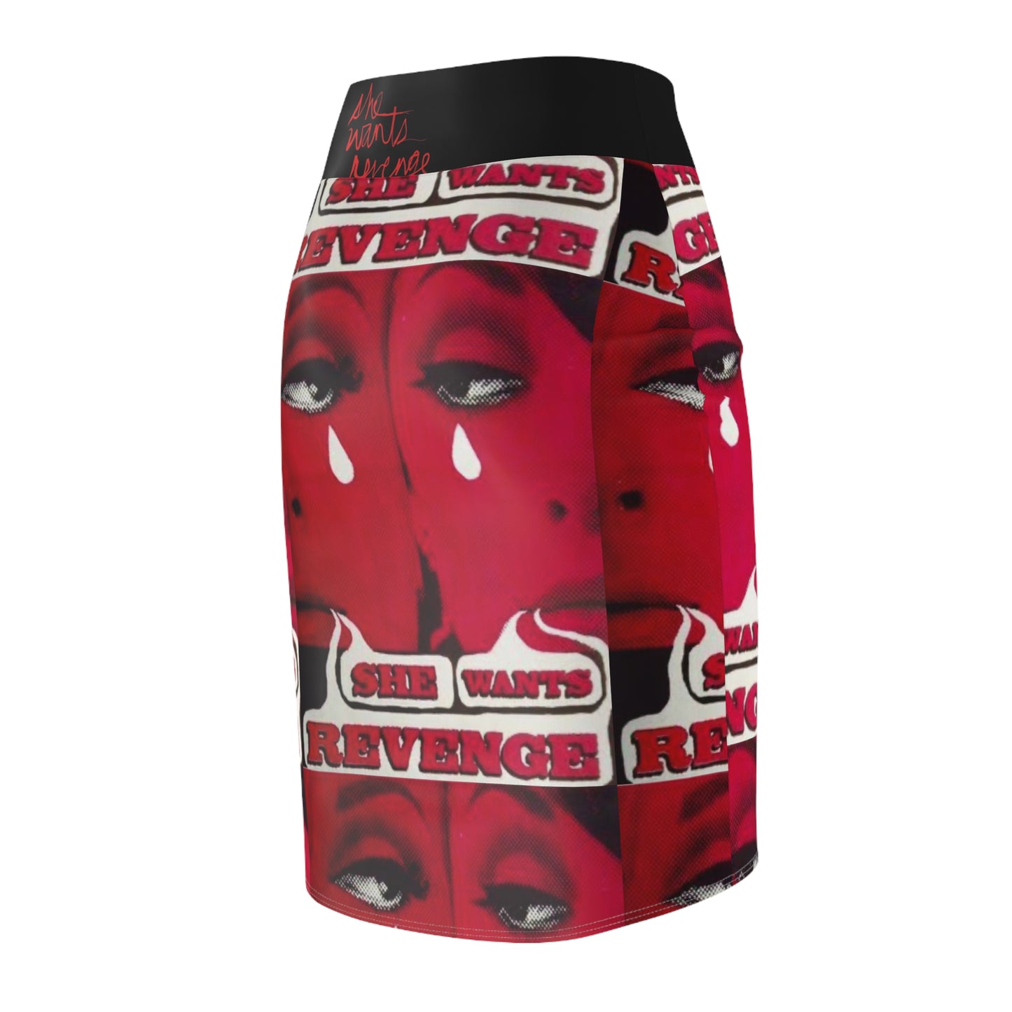 Blood Drip She wants Revenge Womens skirt