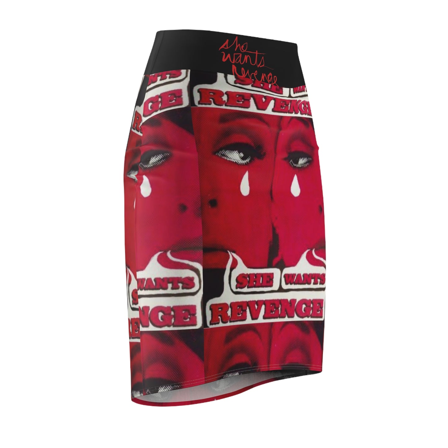 Blood Drip She wants Revenge Womens skirt