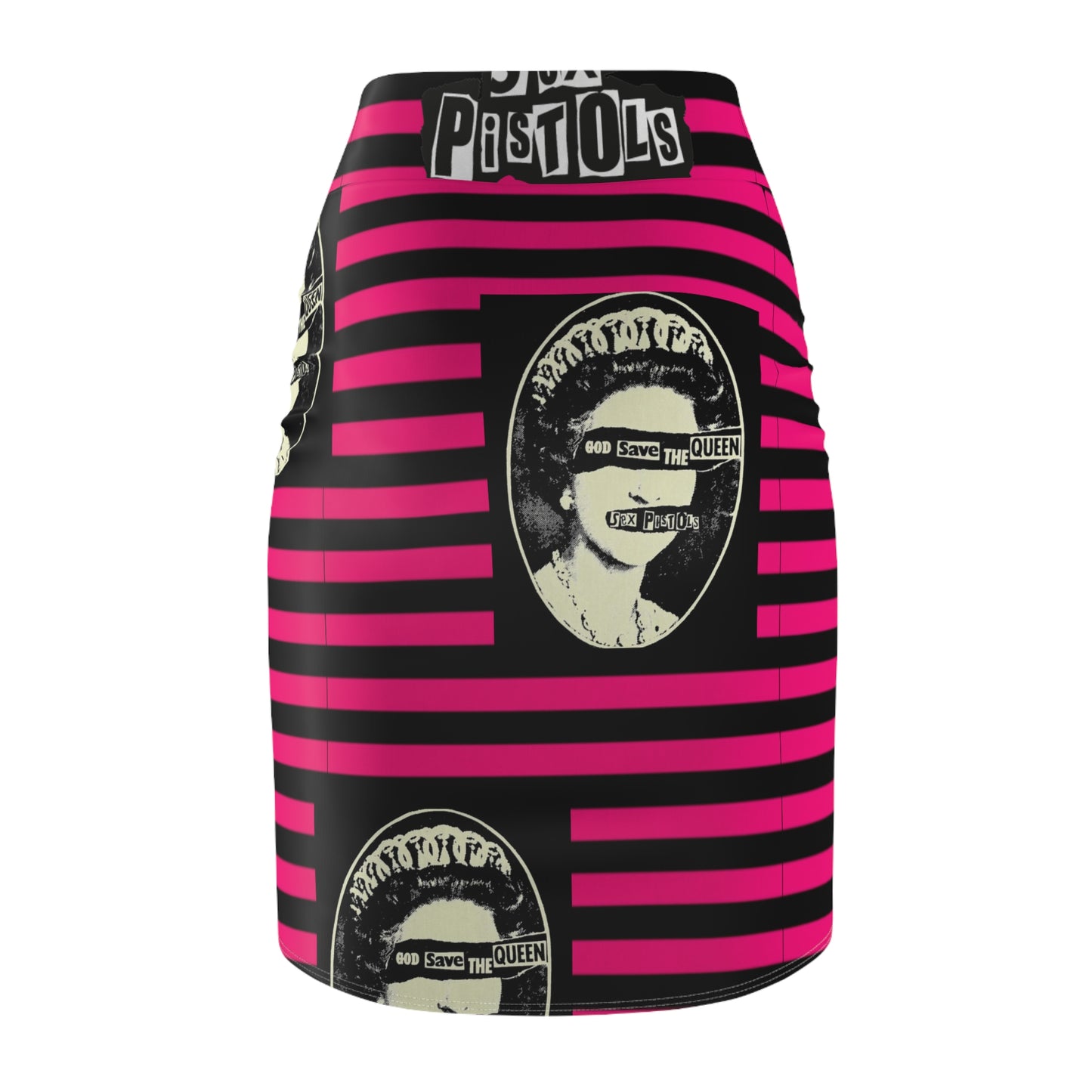 Stripped God Save Womens skirt