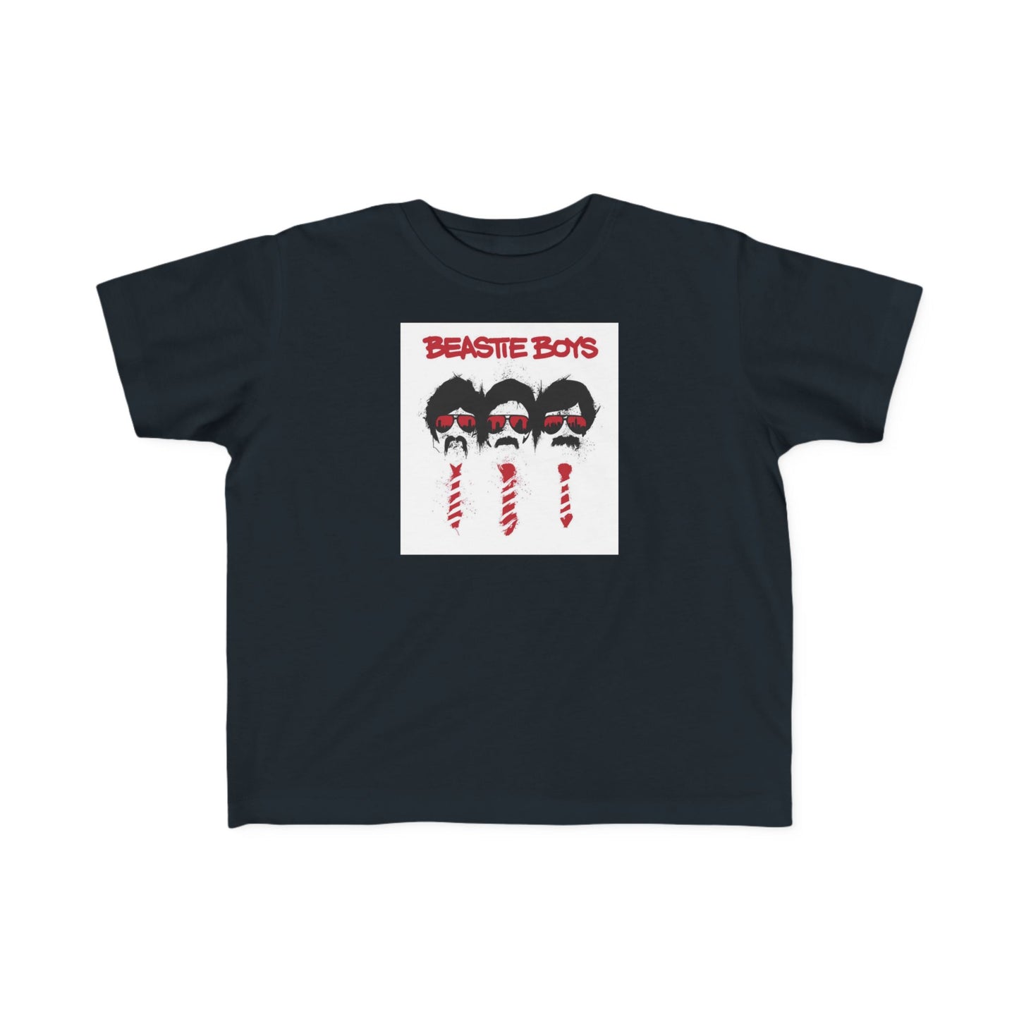 B Boys Red and White Jersey Tee