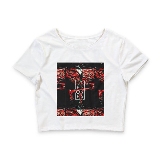 Flamingo Tones Band Crop