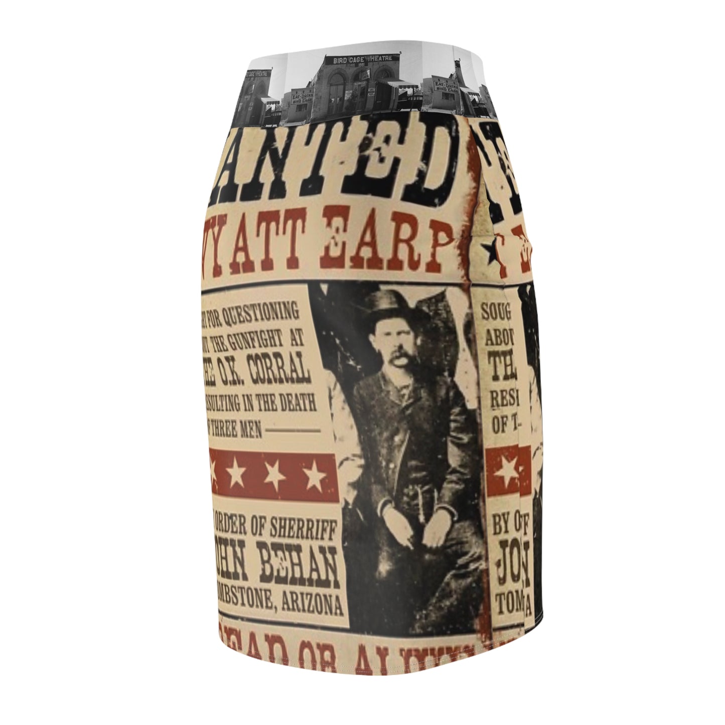 Wanted Earp- Womens skirt