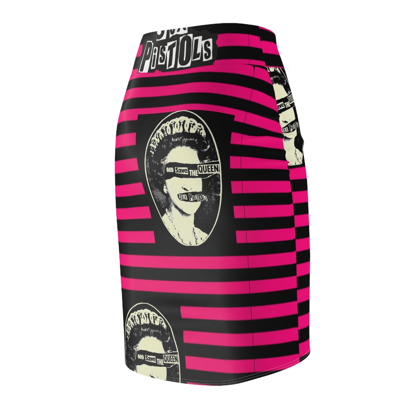 Stripped God Save Womens skirt