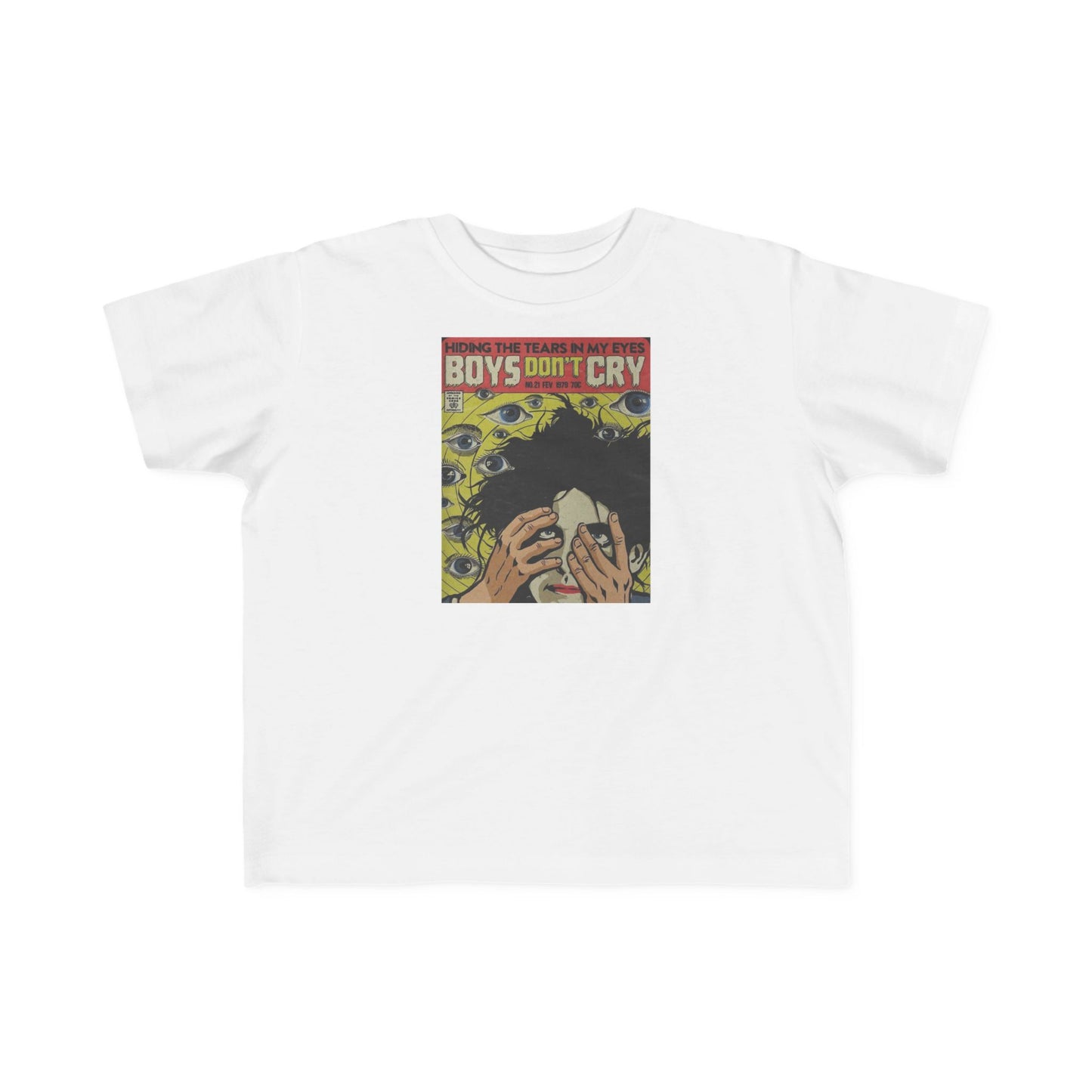 Boys Dont Cry Toddler  Jersey Tee