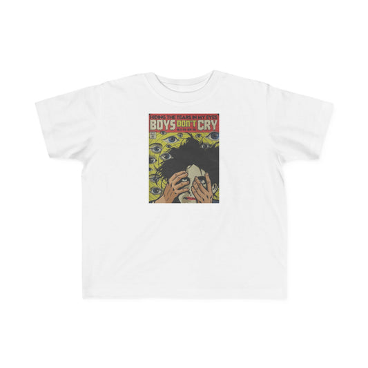 Boys Dont Cry Toddler  Jersey Tee