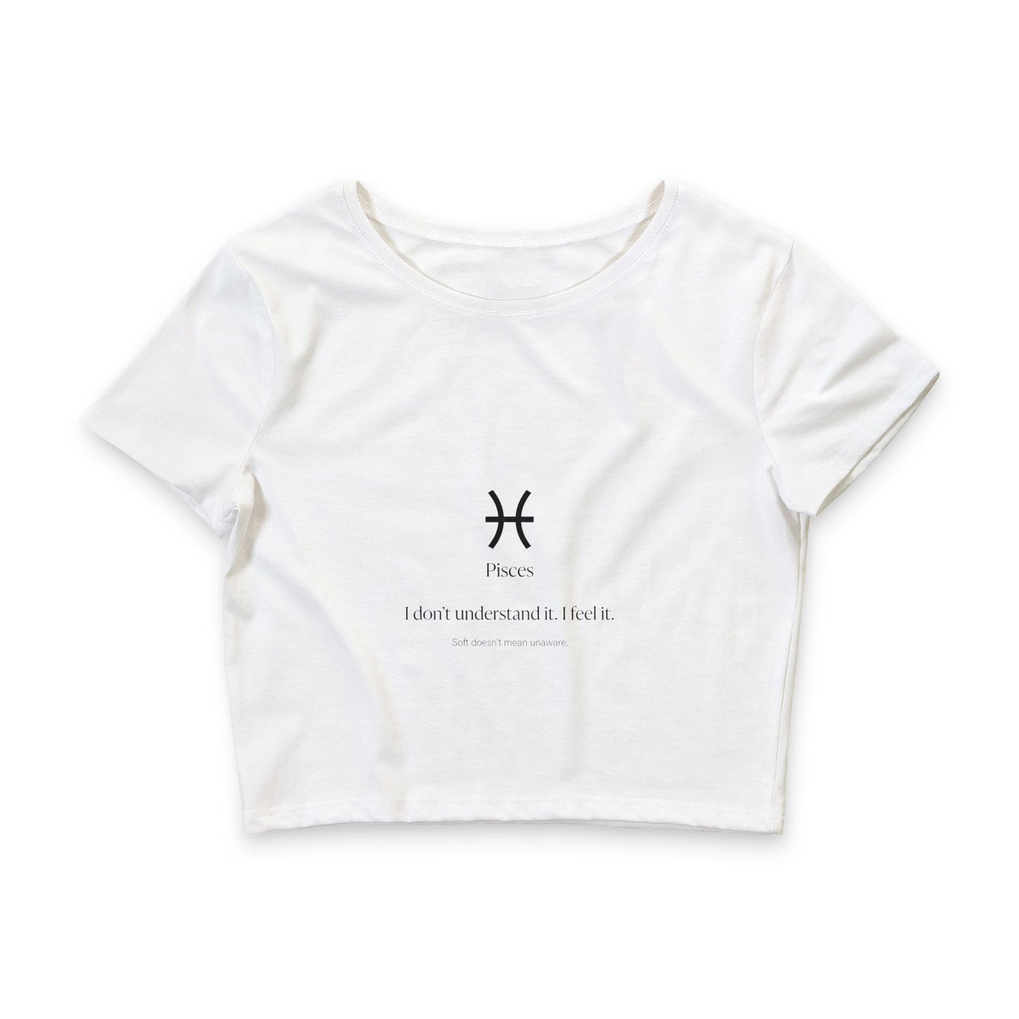 Zodiac Energy Collection: Pisces- Women’s  Crop Tee