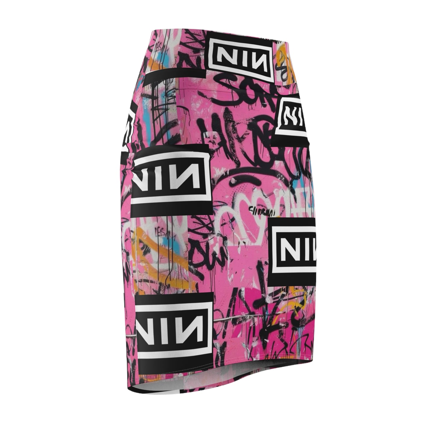 NIN Graffiti  Womens skirt
