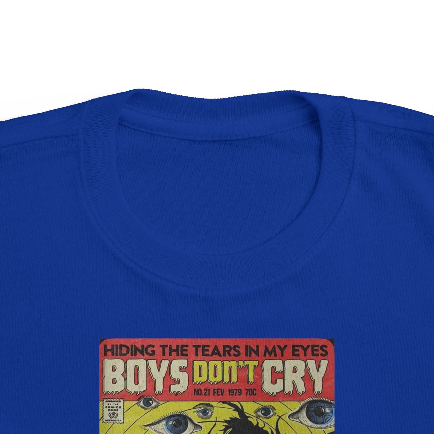 Boys Dont Cry Toddler  Jersey Tee