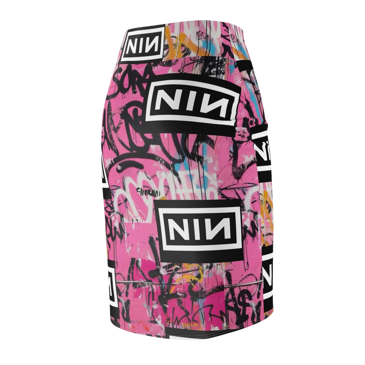 NIN Graffiti  Womens skirt