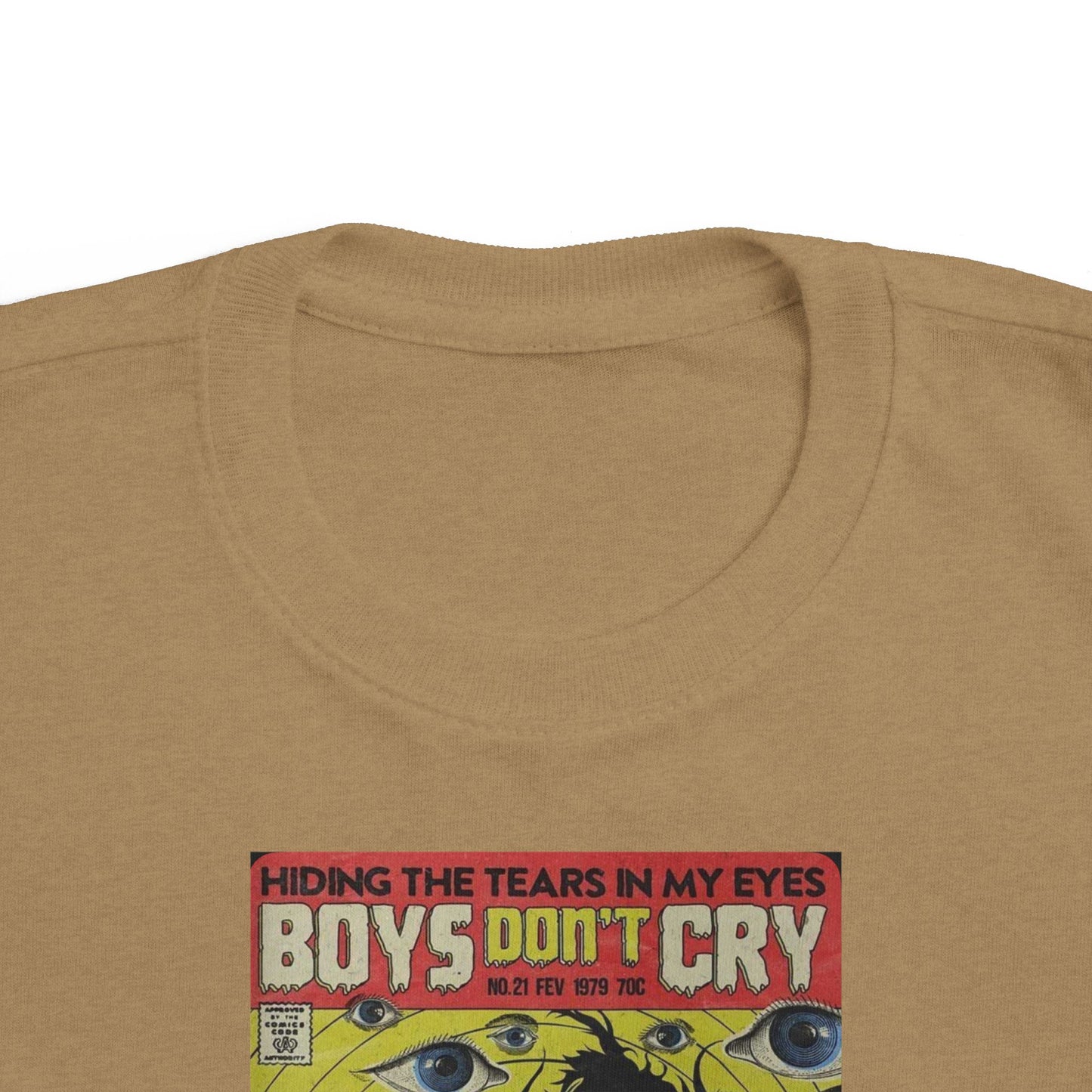 Boys Dont Cry Toddler  Jersey Tee