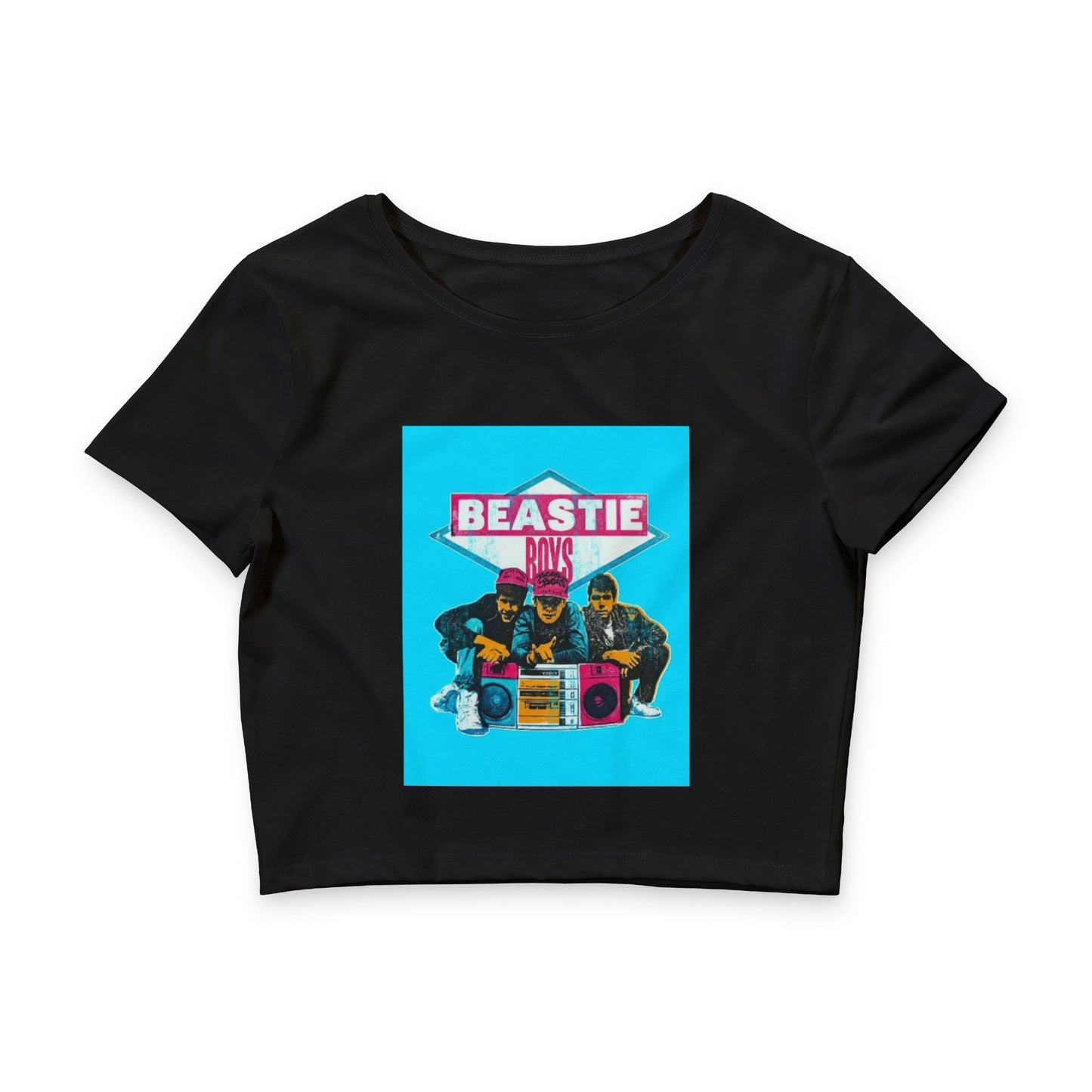 B Boys retro  Women’s  Crop Tee