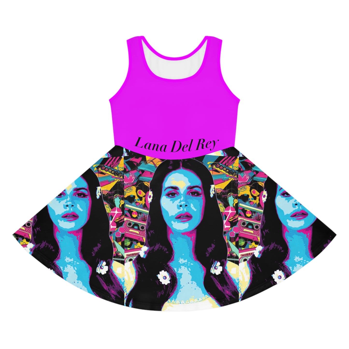 Psychedelic Lana  Sleeveless Sundress