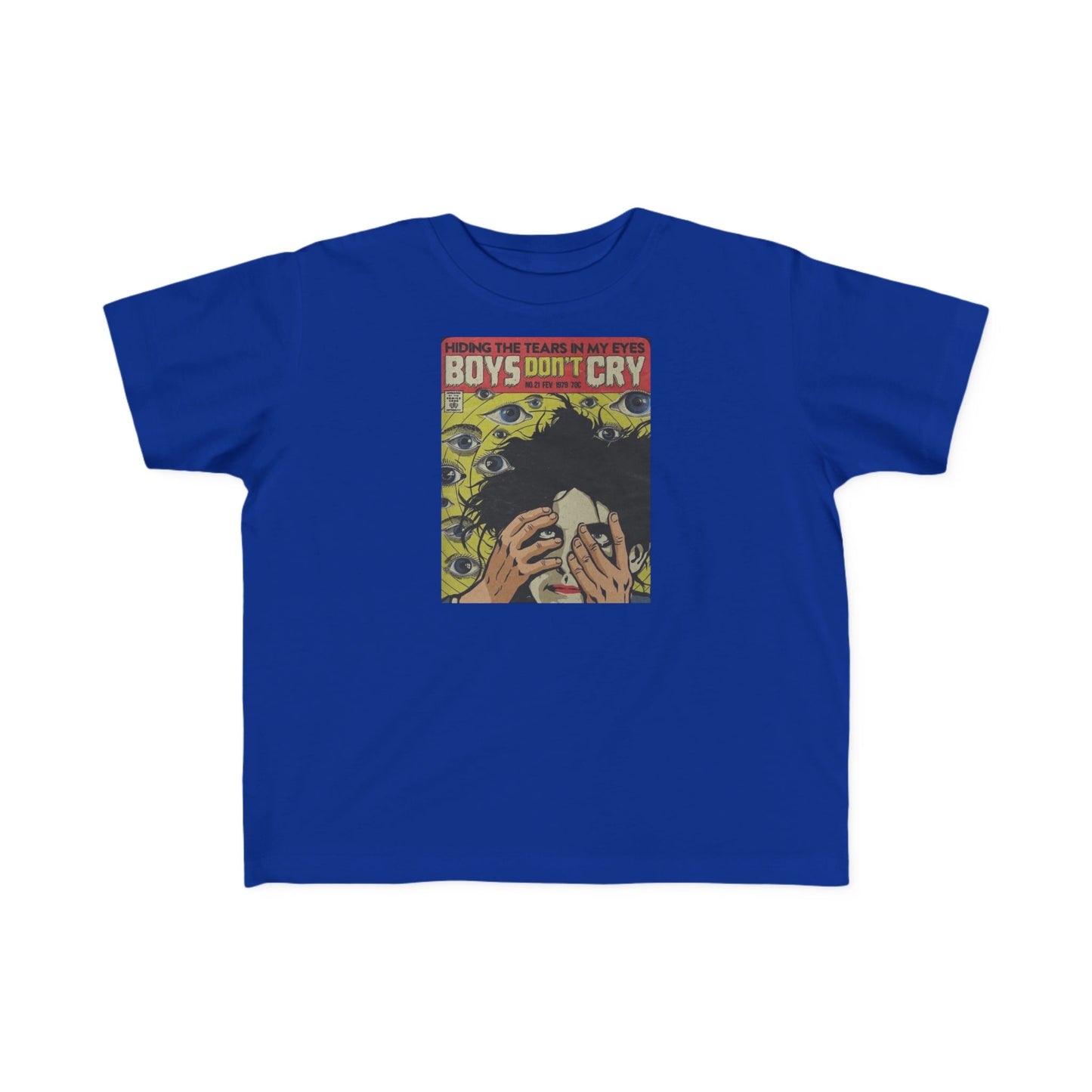 Boys Dont Cry Toddler  Jersey Tee