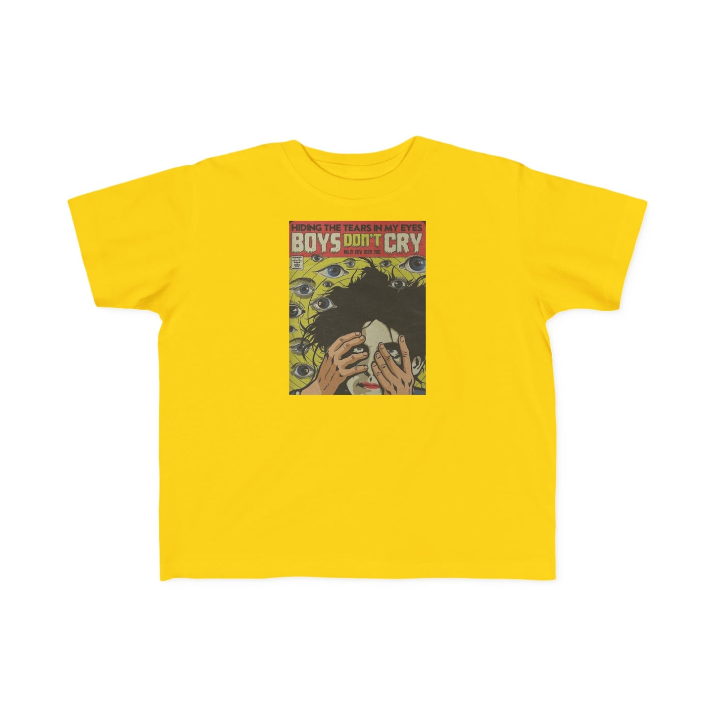 Boys Dont Cry Toddler  Jersey Tee