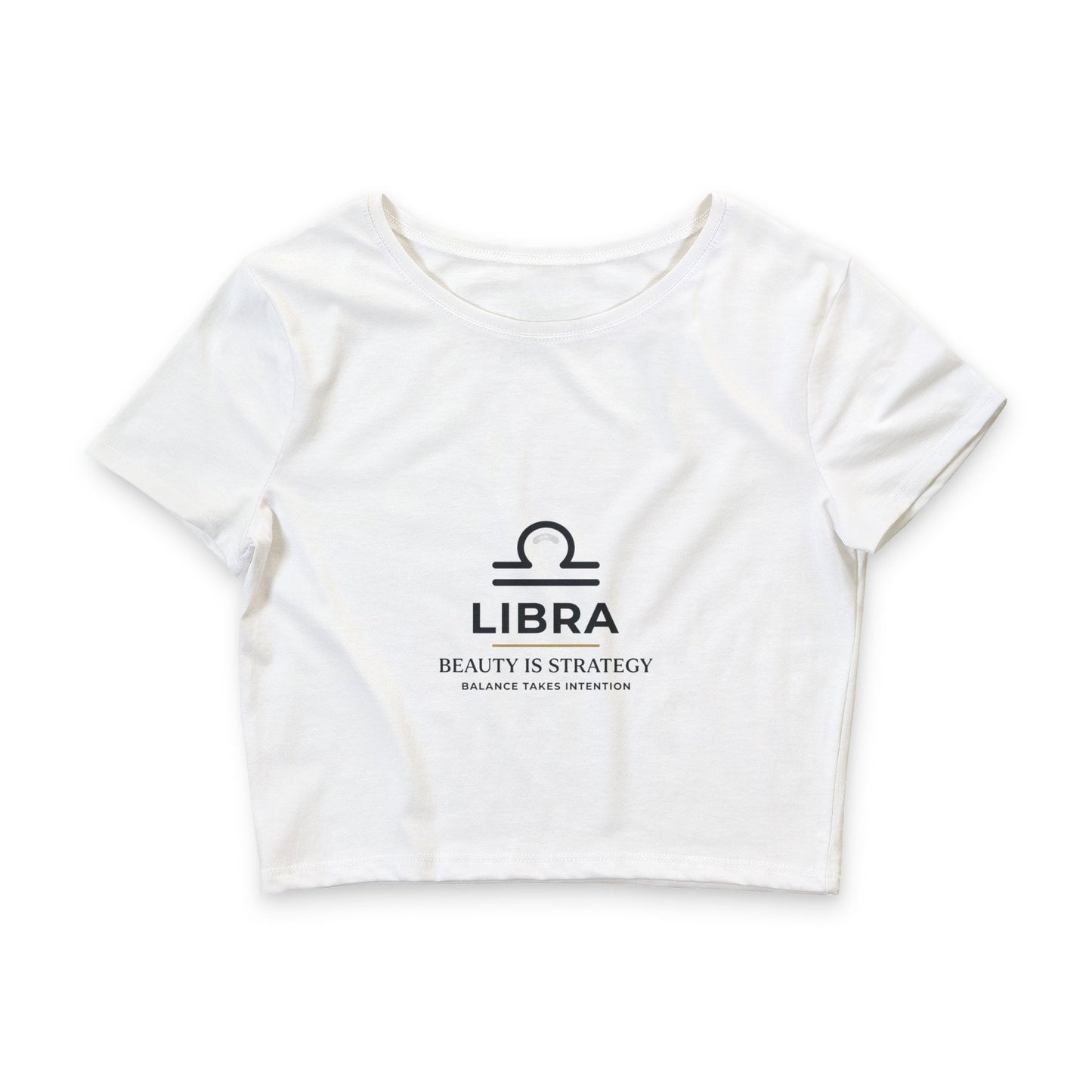 Zodiac Energy Collection: Libra- Women’s  Crop Tee