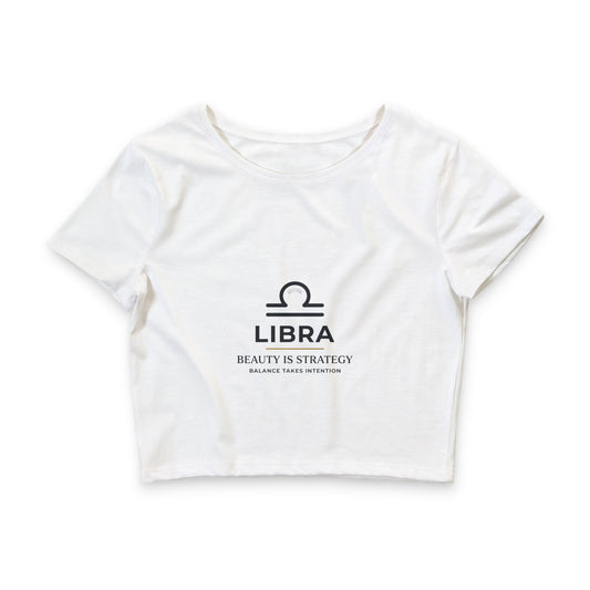 Zodiac Energy Collection: Libra- Women’s  Crop Tee