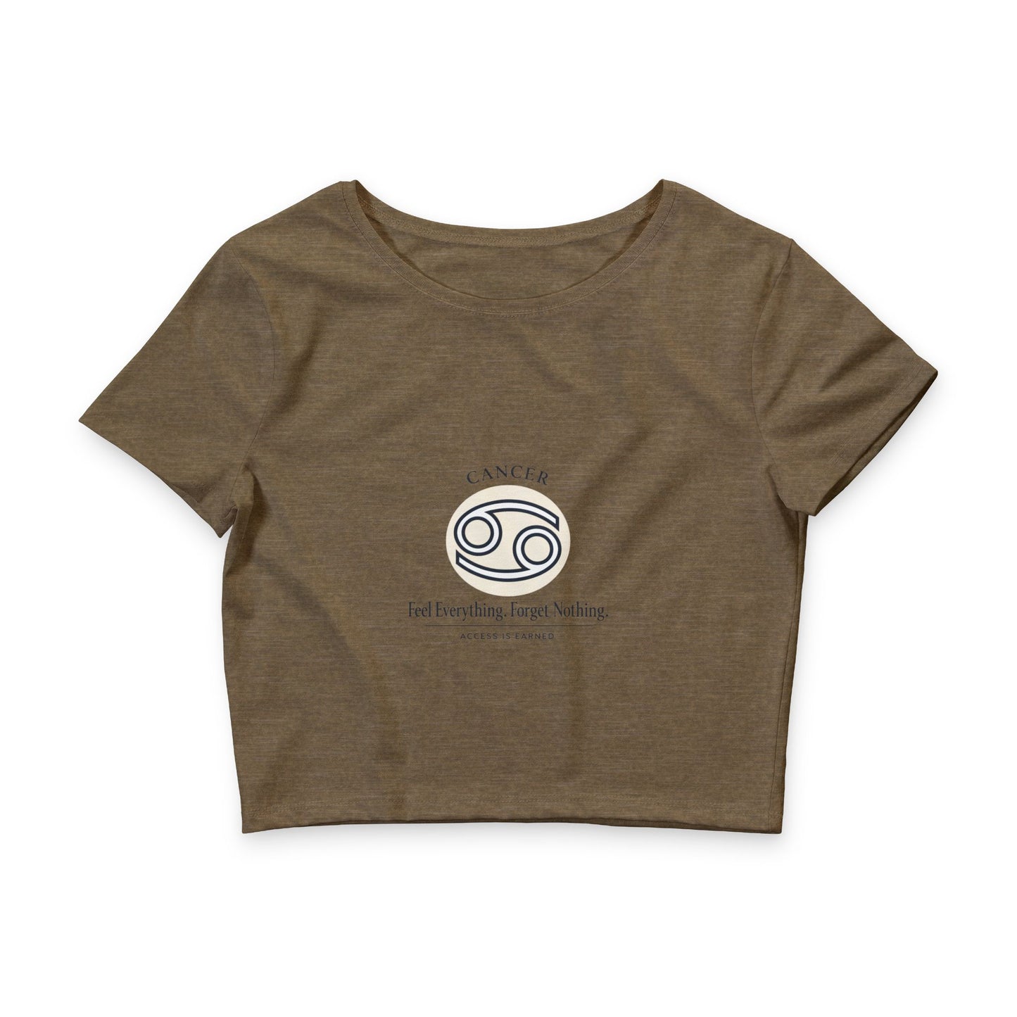 Zodiac Energy Collection: Cancer- Women’s  Crop Tee