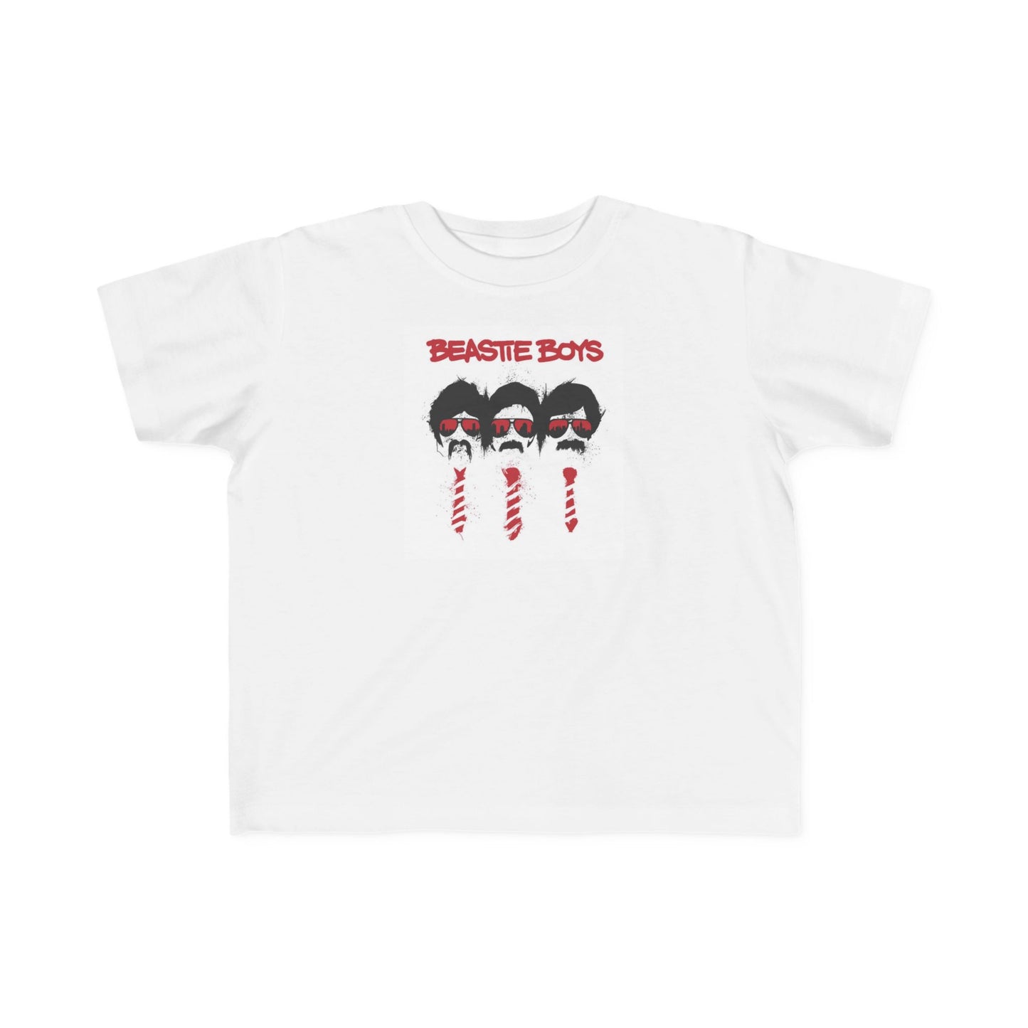 B Boys Red and White Jersey Tee