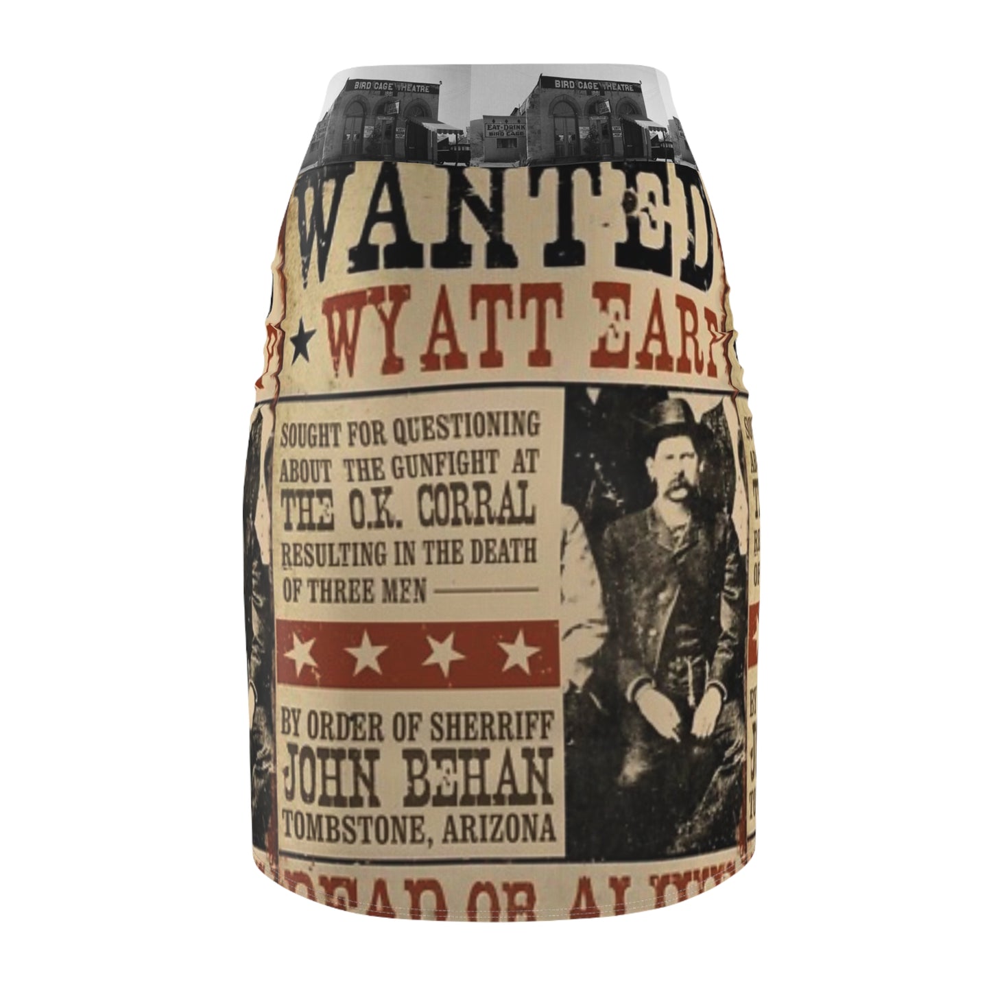 Wanted Earp- Womens skirt