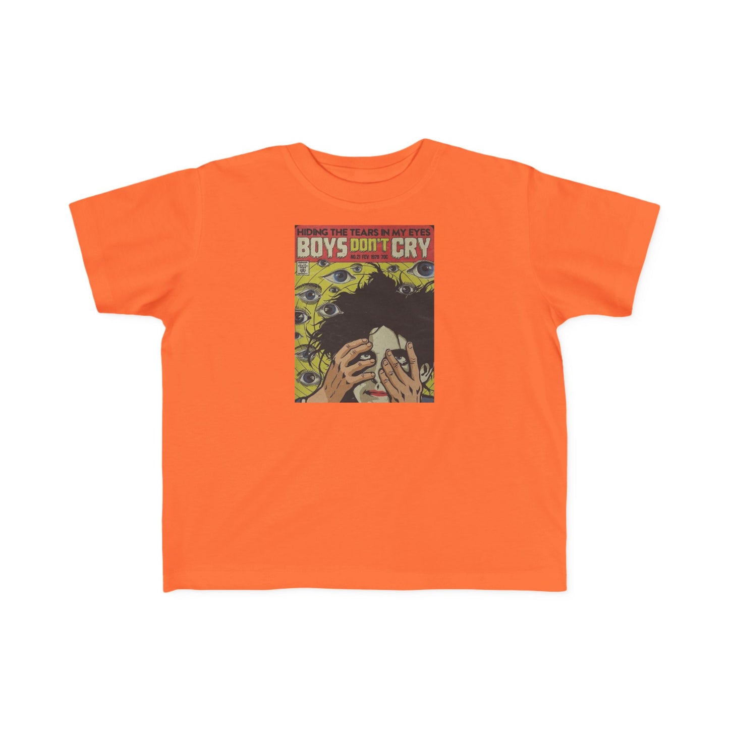 Boys Dont Cry Toddler  Jersey Tee