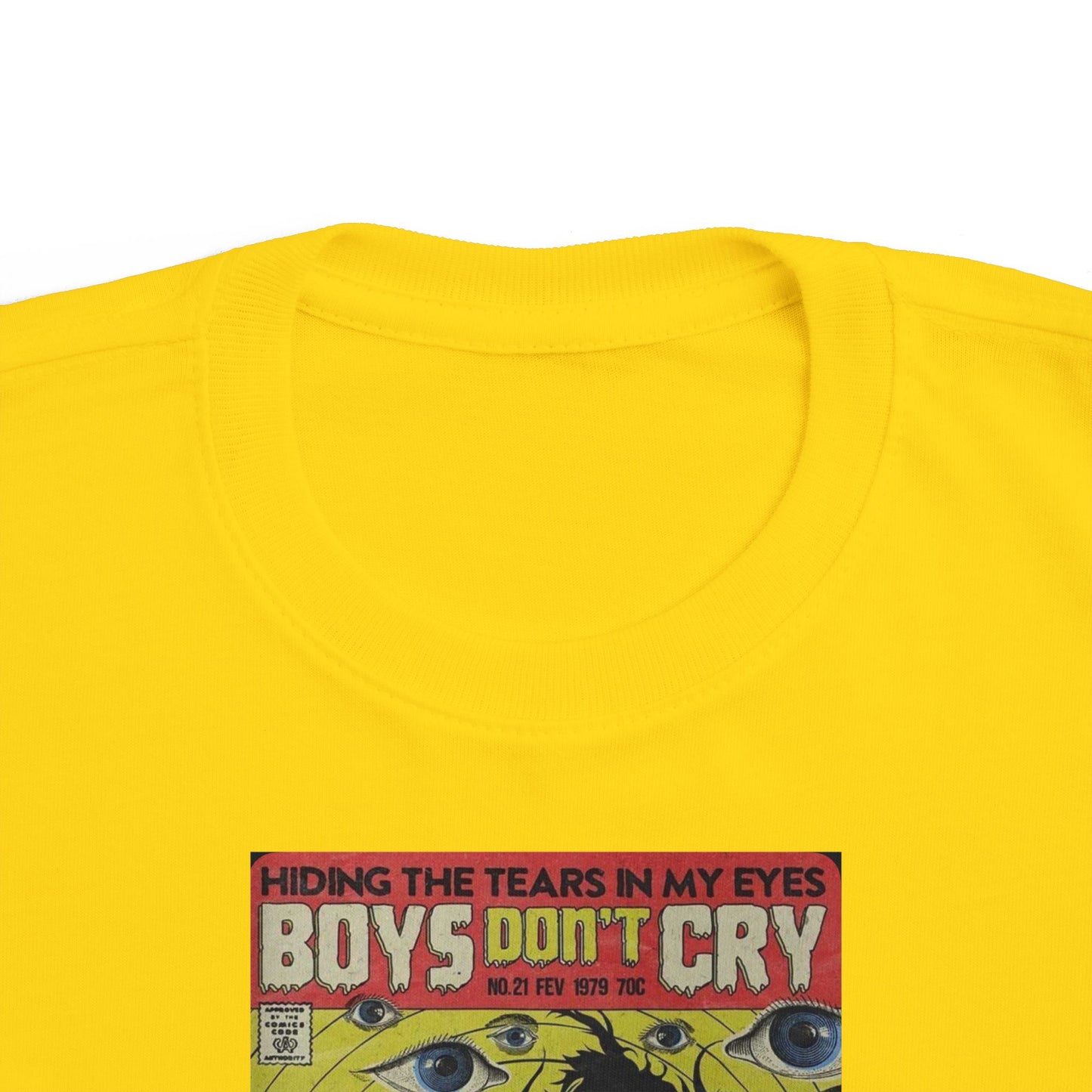 Boys Dont Cry Toddler  Jersey Tee