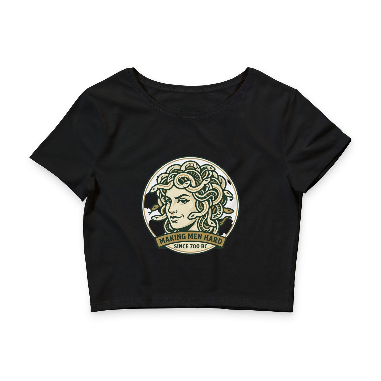 Medusa- Making Men Hard Women’s Crop Tee